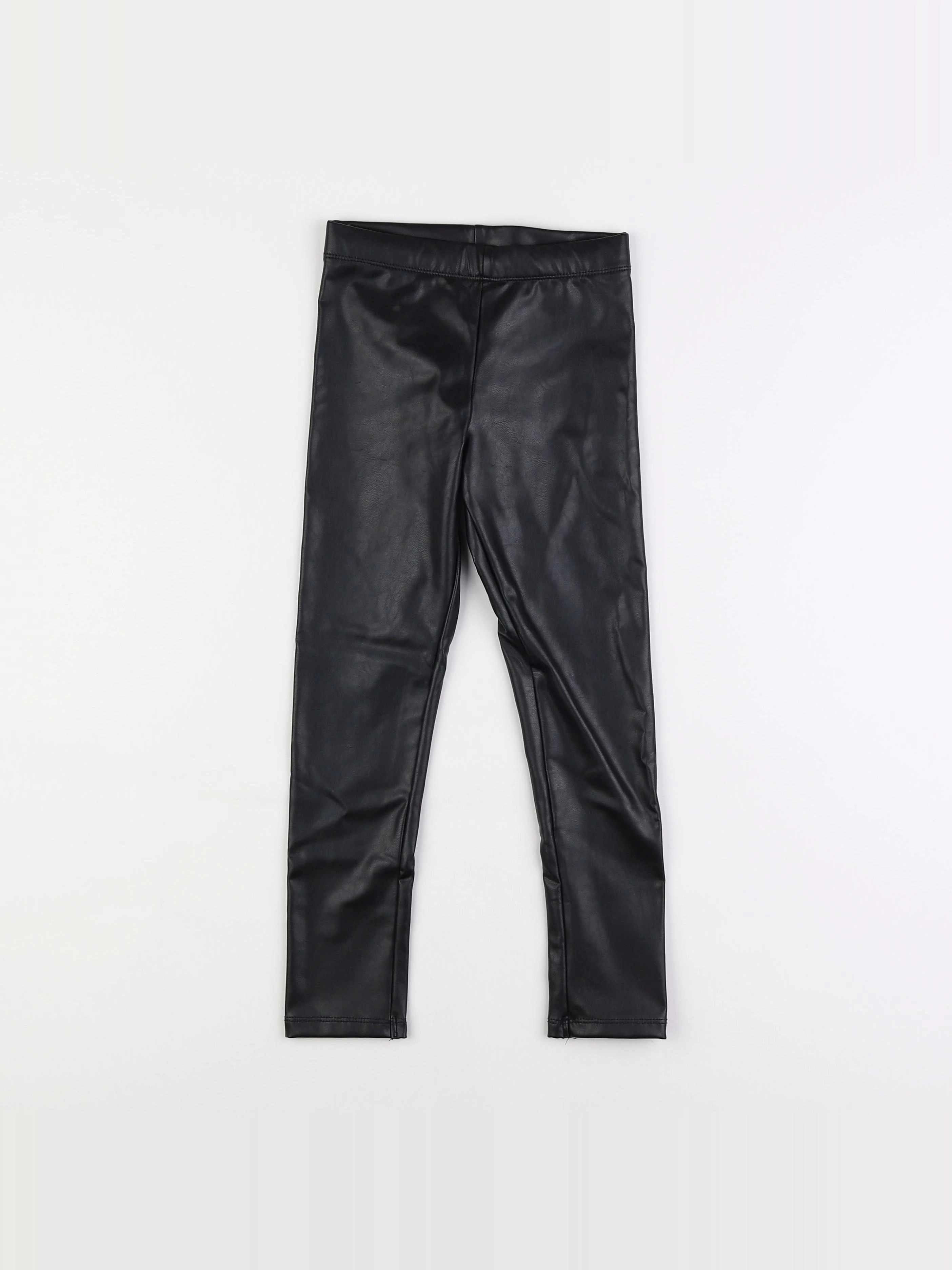 H&M - jegging noir - 6/7 ans