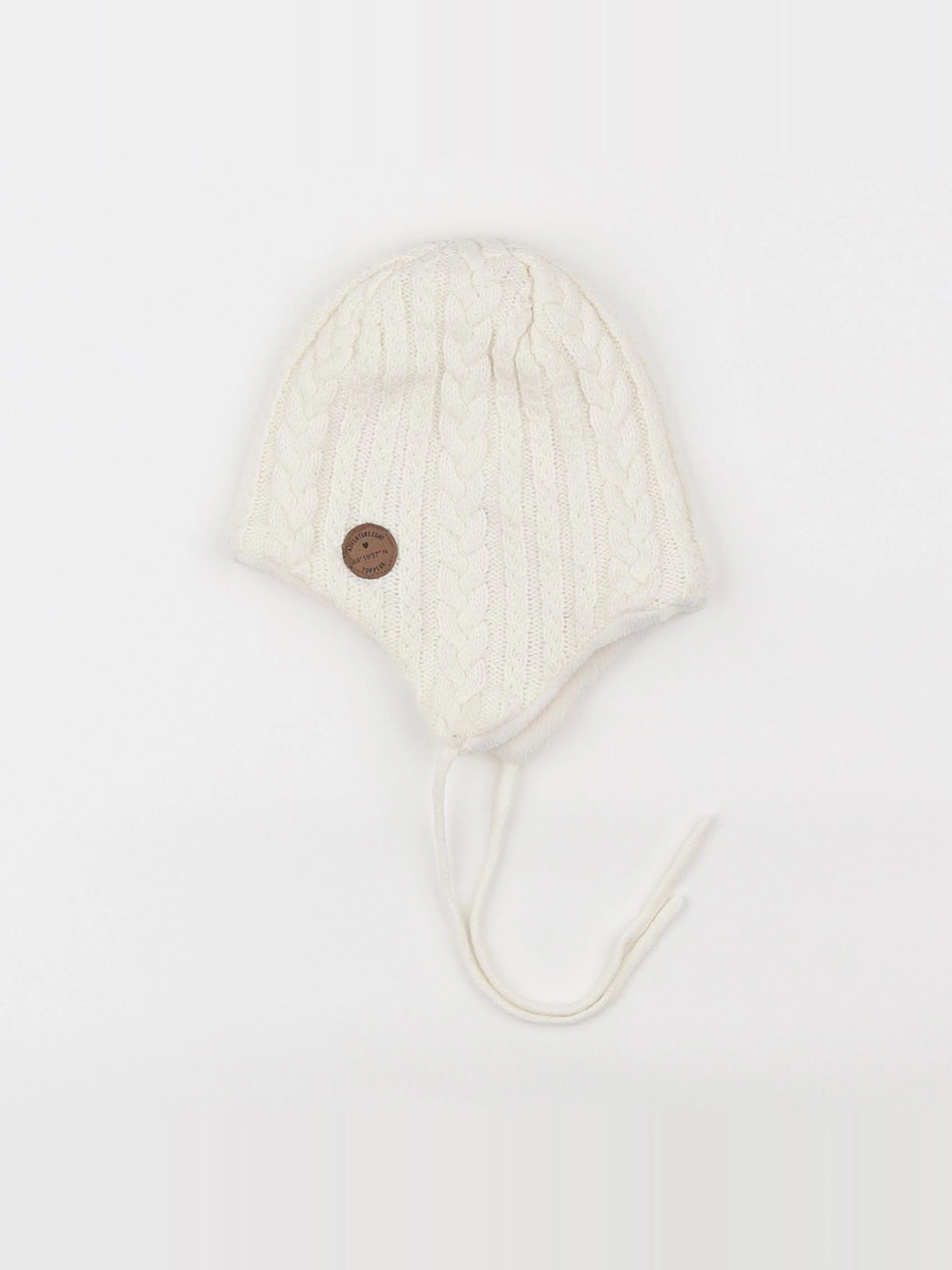 H&M - bonnet beige - 18 mois à 3 ans