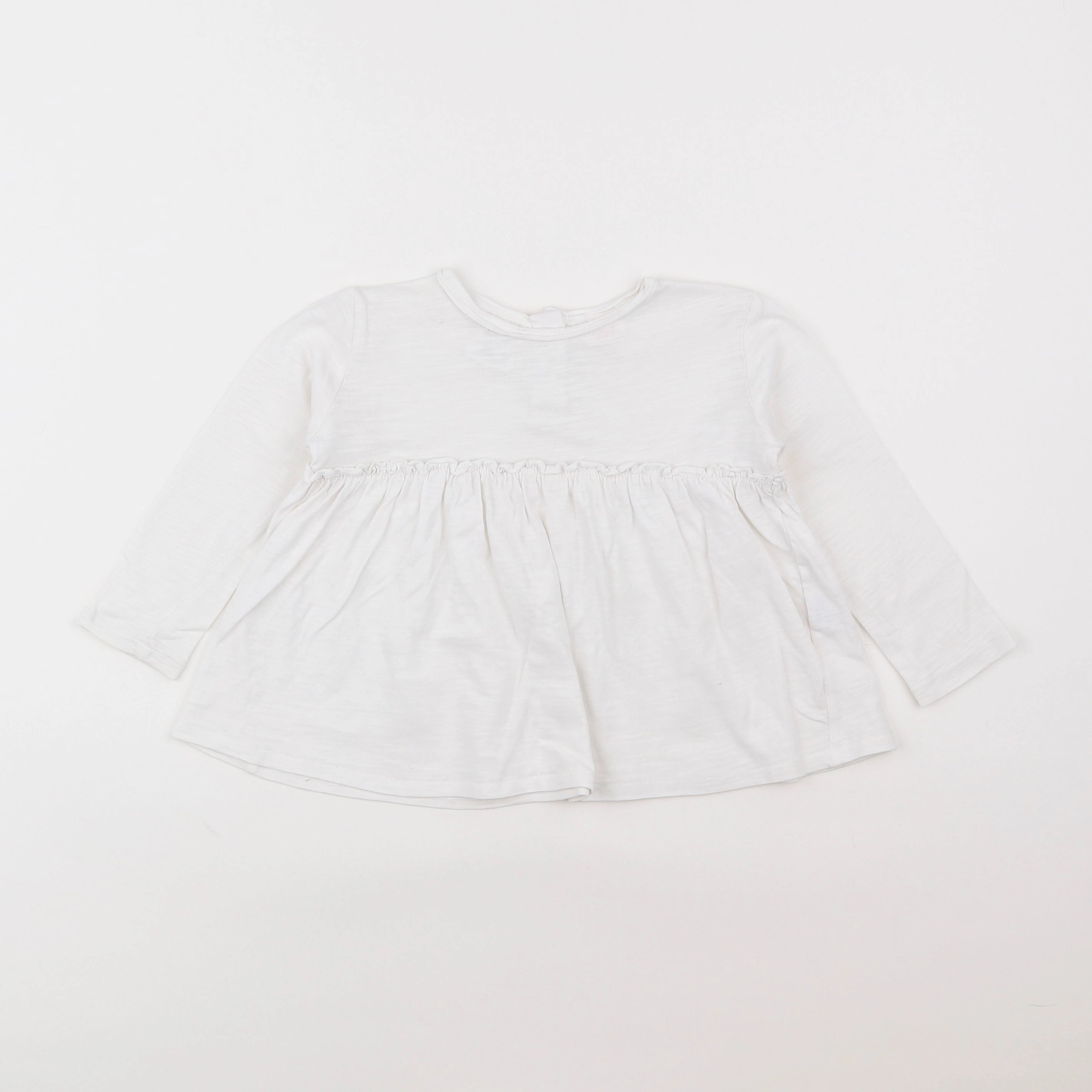 Zara - tee-shirt blanc - 18 mois à 2 ans