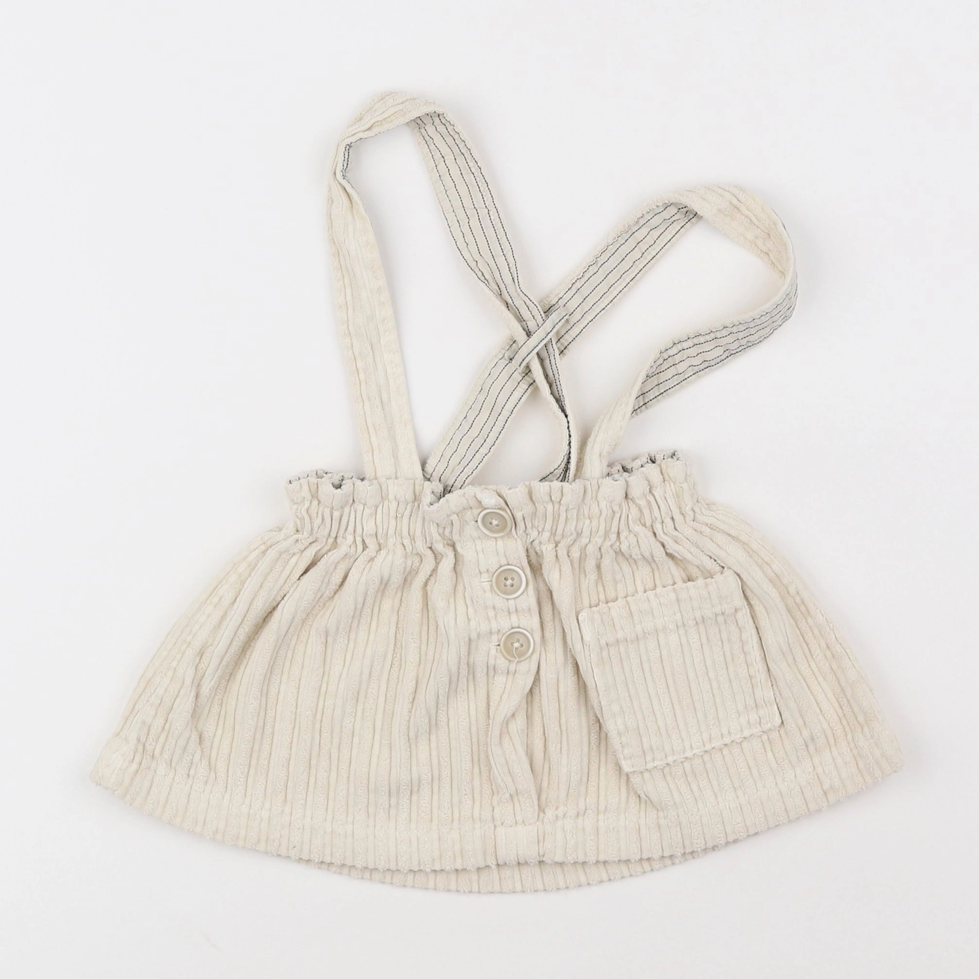 Zara - jupe beige - 12/18 mois