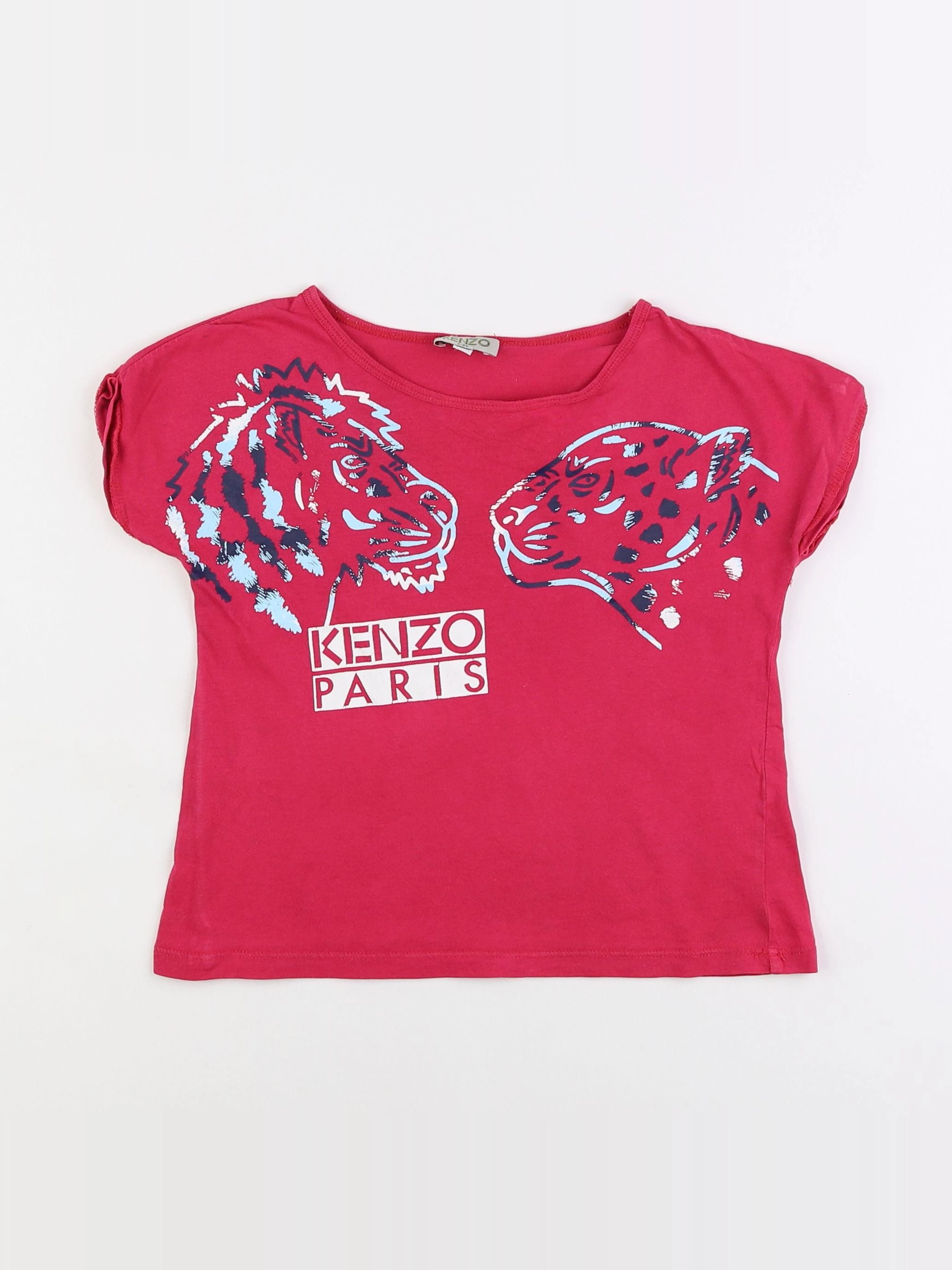 Kenzo - tee-shirt rose - 6 ans