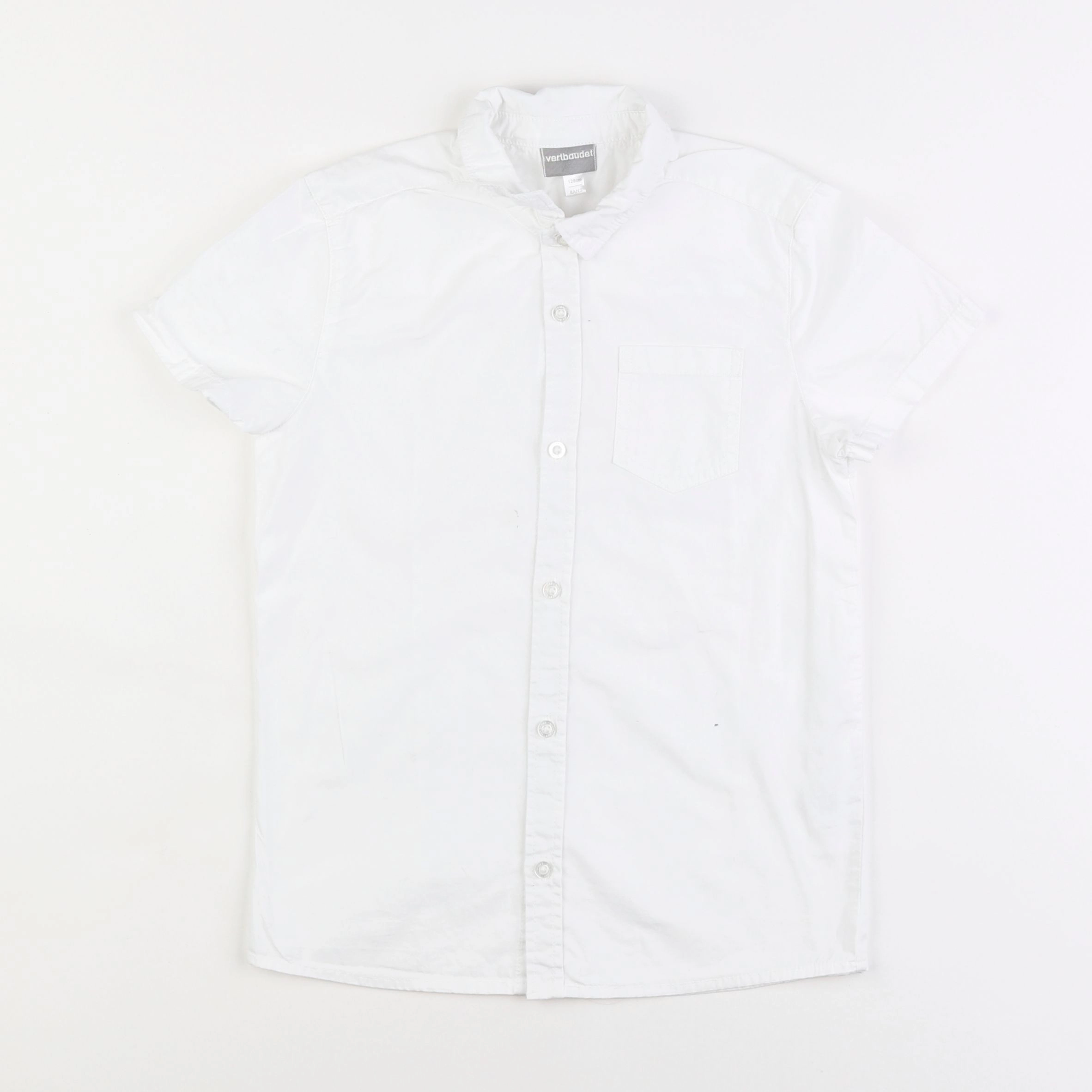 Vertbaudet - chemise blanc - 8 ans