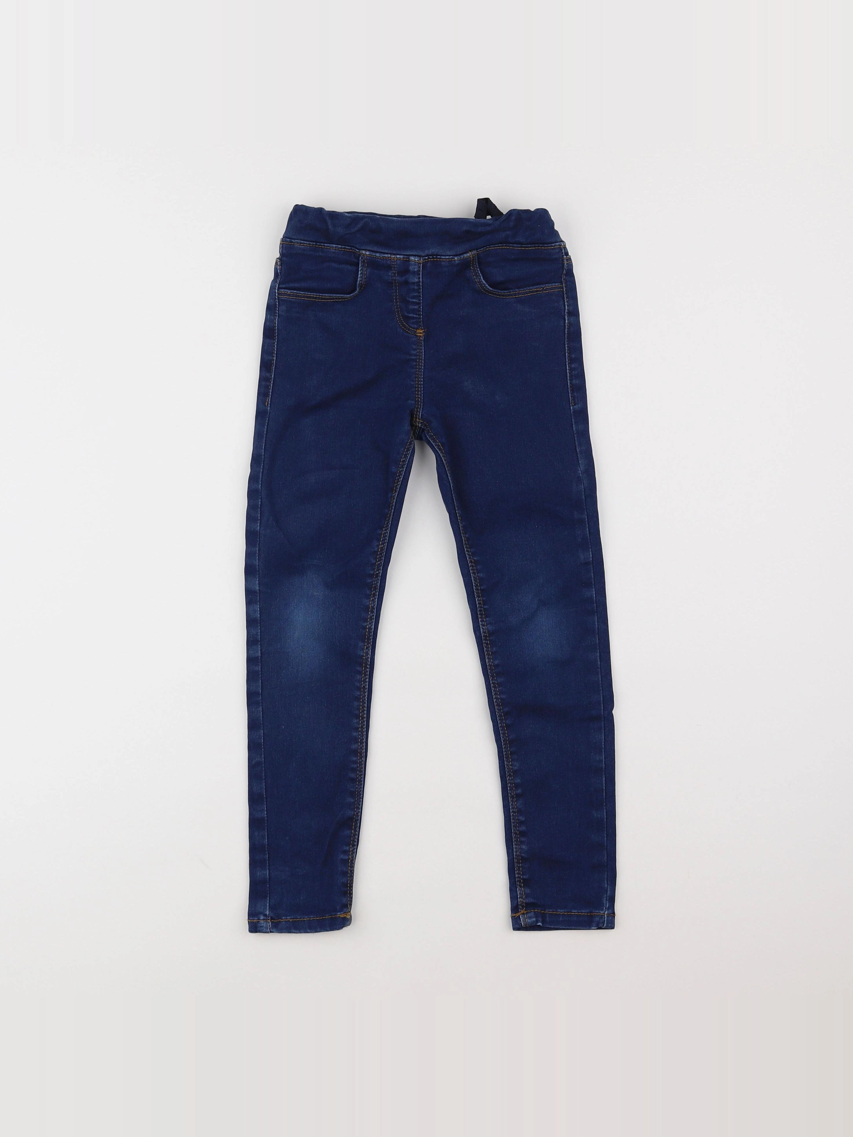 Vertbaudet - jegging bleu - 6 ans