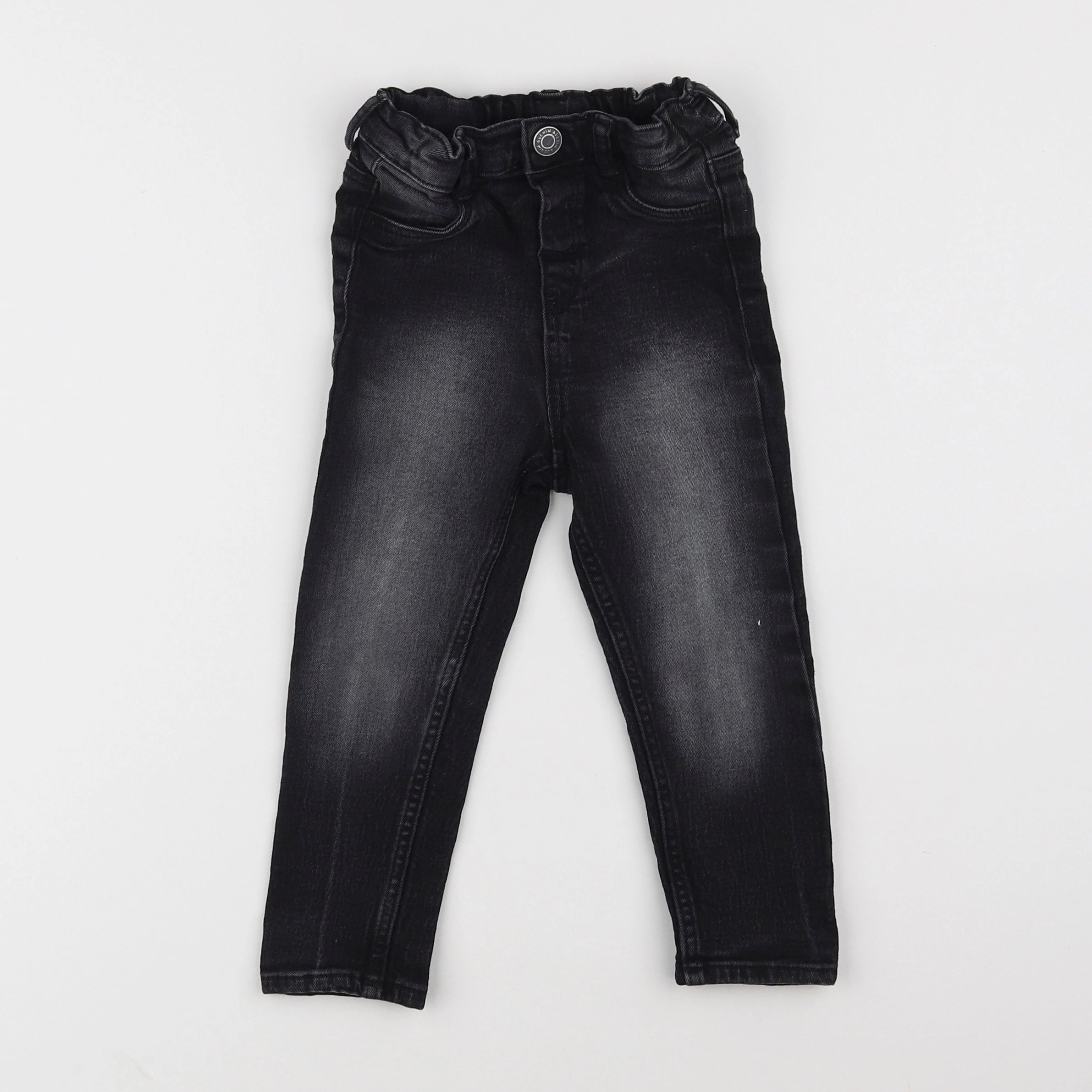 H&M - jean noir - 18 mois à 2 ans