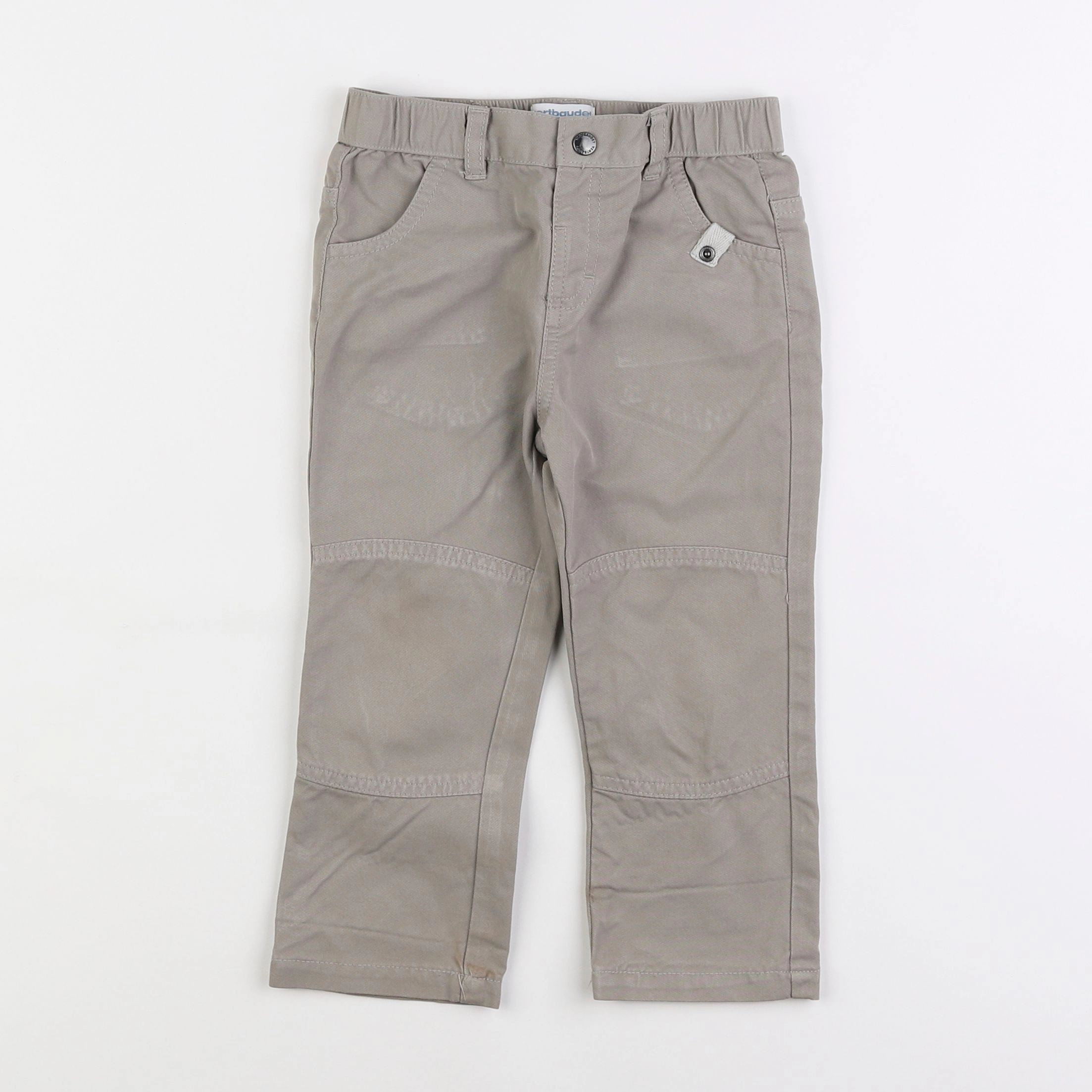 Vertbaudet - pantalon marron - 3 ans