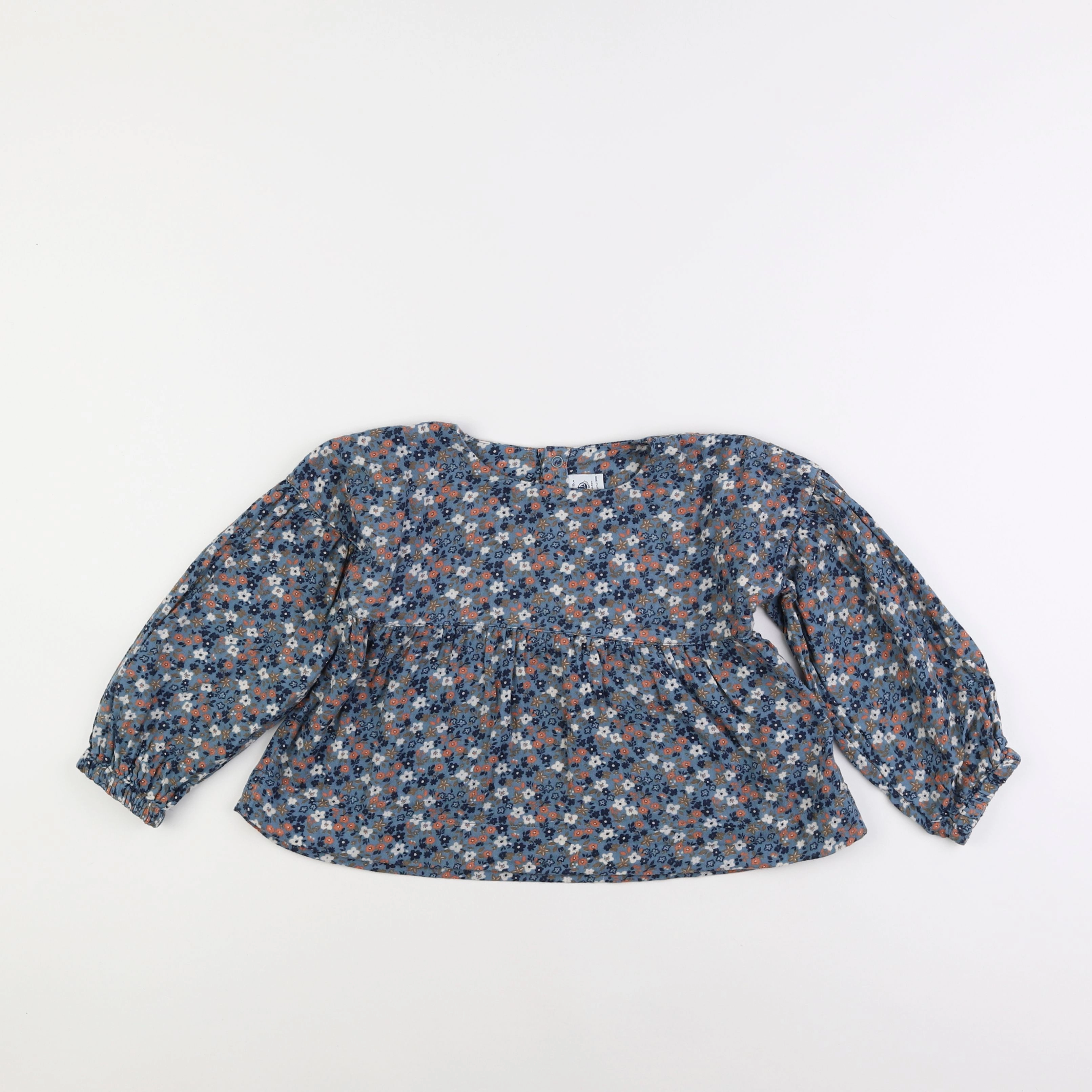 Petit Bateau - blouse multicolore - 5 ans