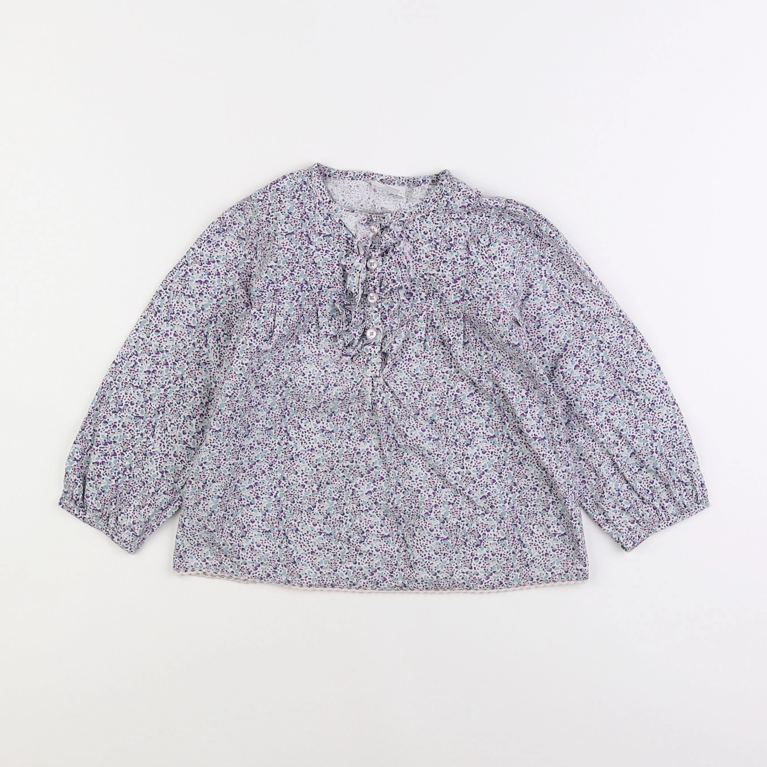 Vertbaudet - blouse multicolore - 4 ans