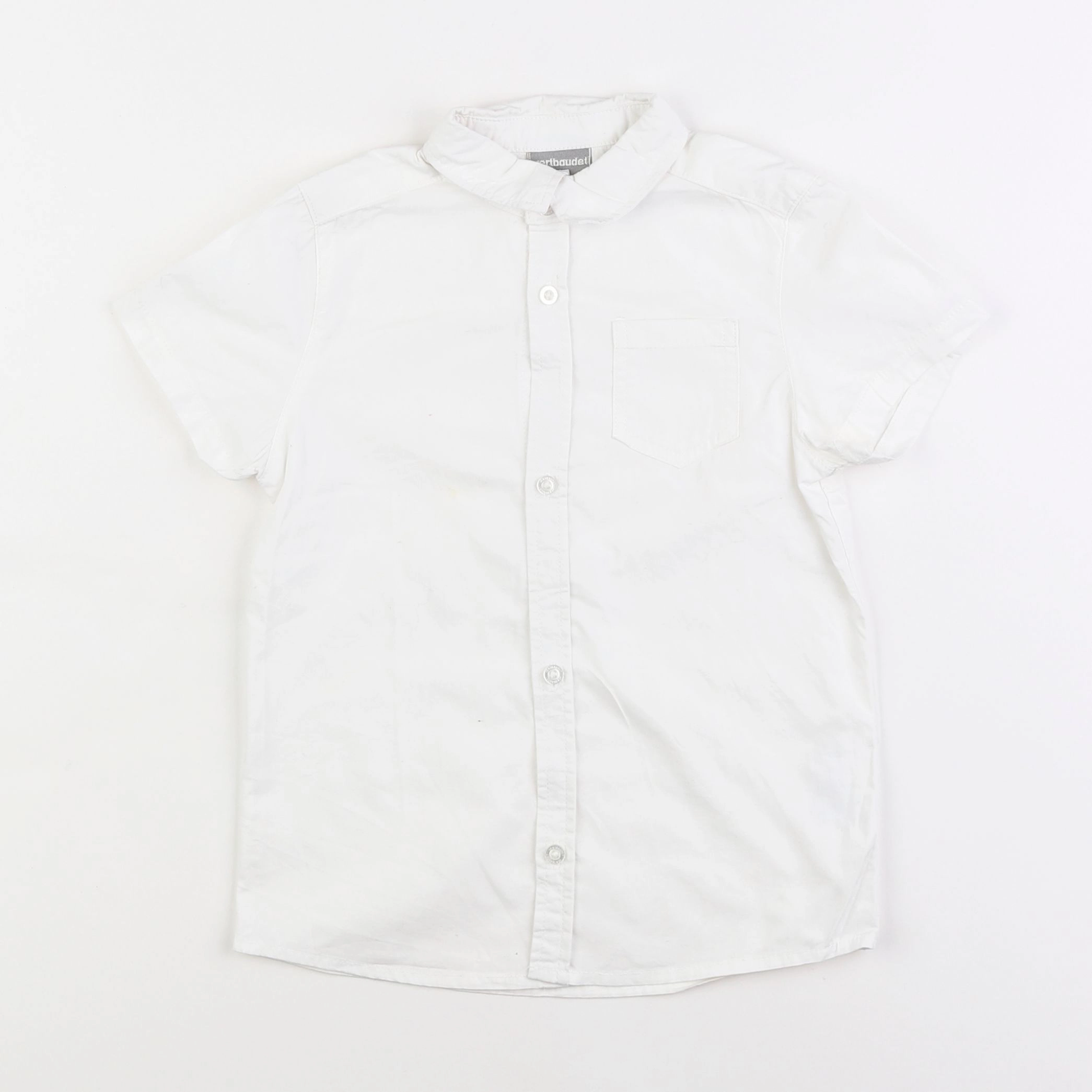 Vertbaudet - chemise blanc - 6 ans