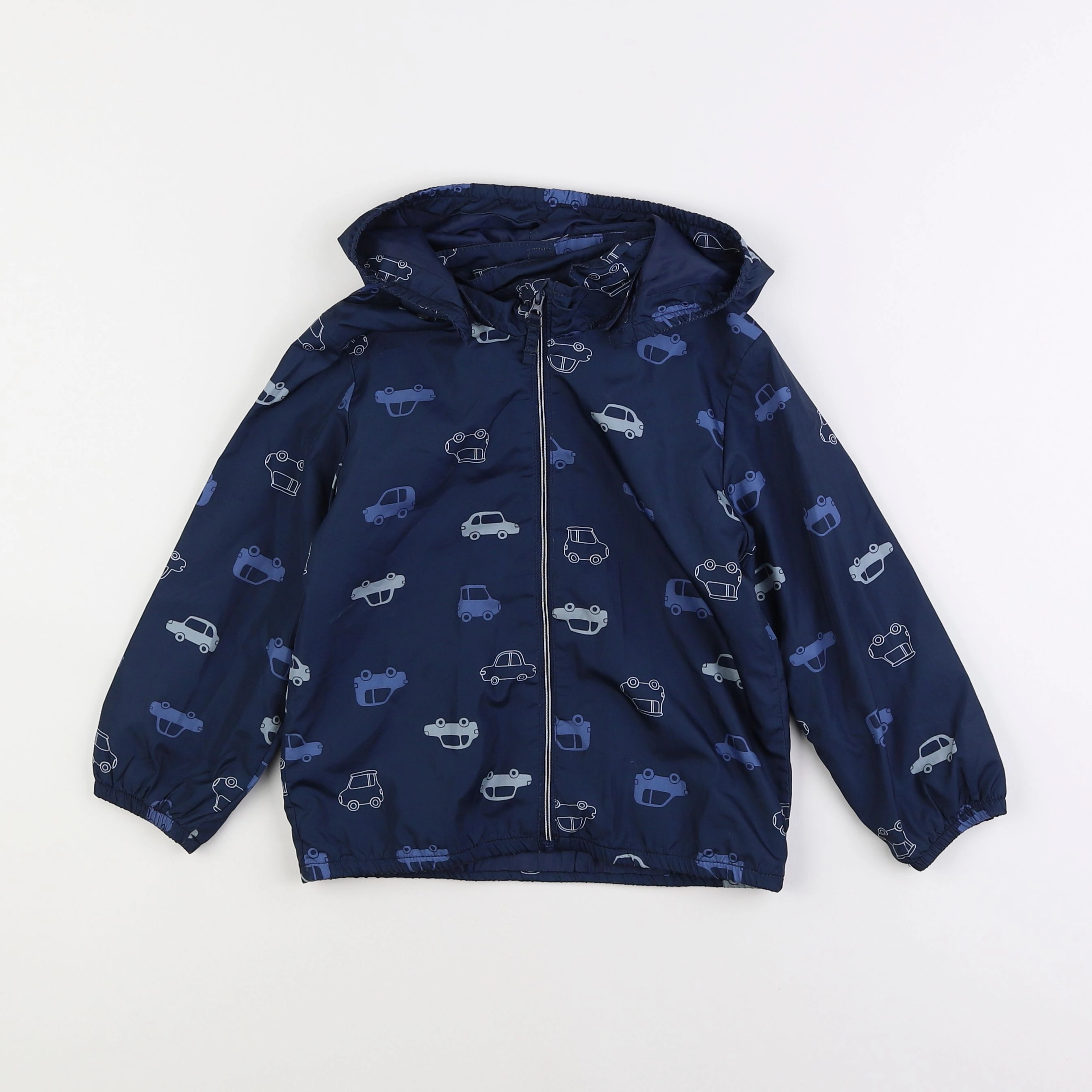 H&M - imperméable bleu - 3/4 ans