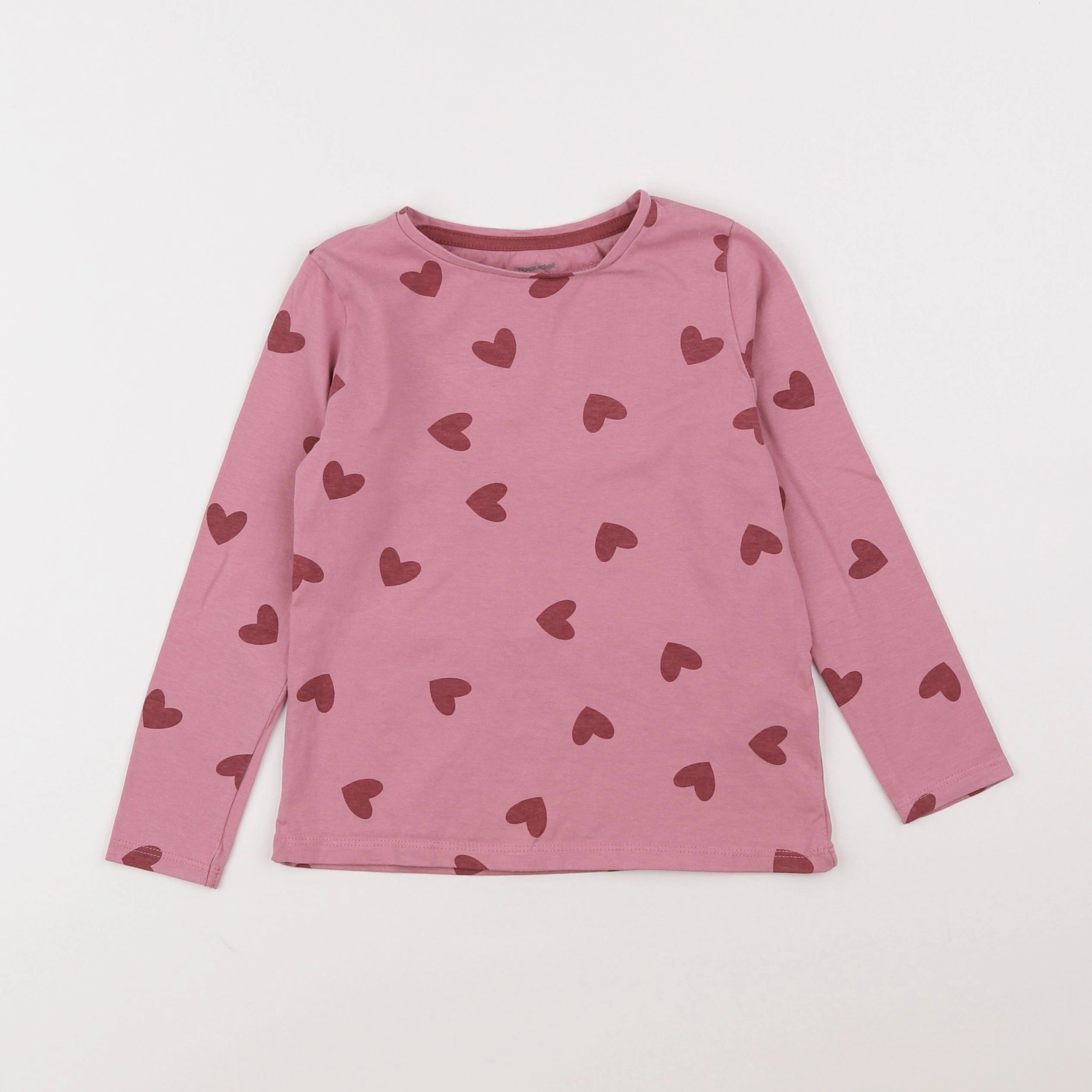 Vertbaudet - tee-shirt rose - 5 ans