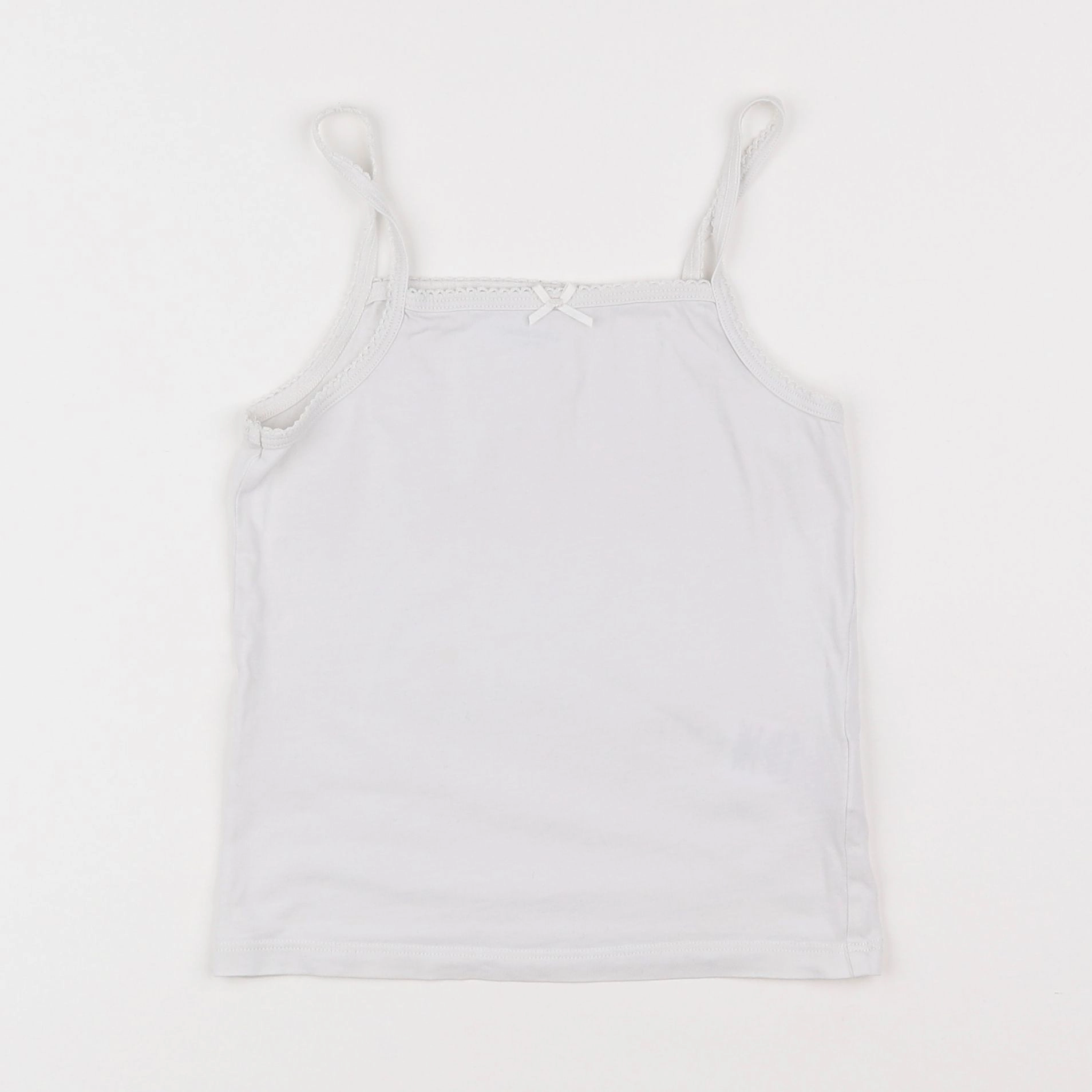 Vertbaudet - maillot de corps blanc - 6 ans