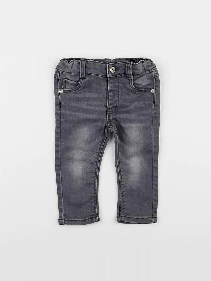 Vertbaudet - pantalon gris - 12 mois