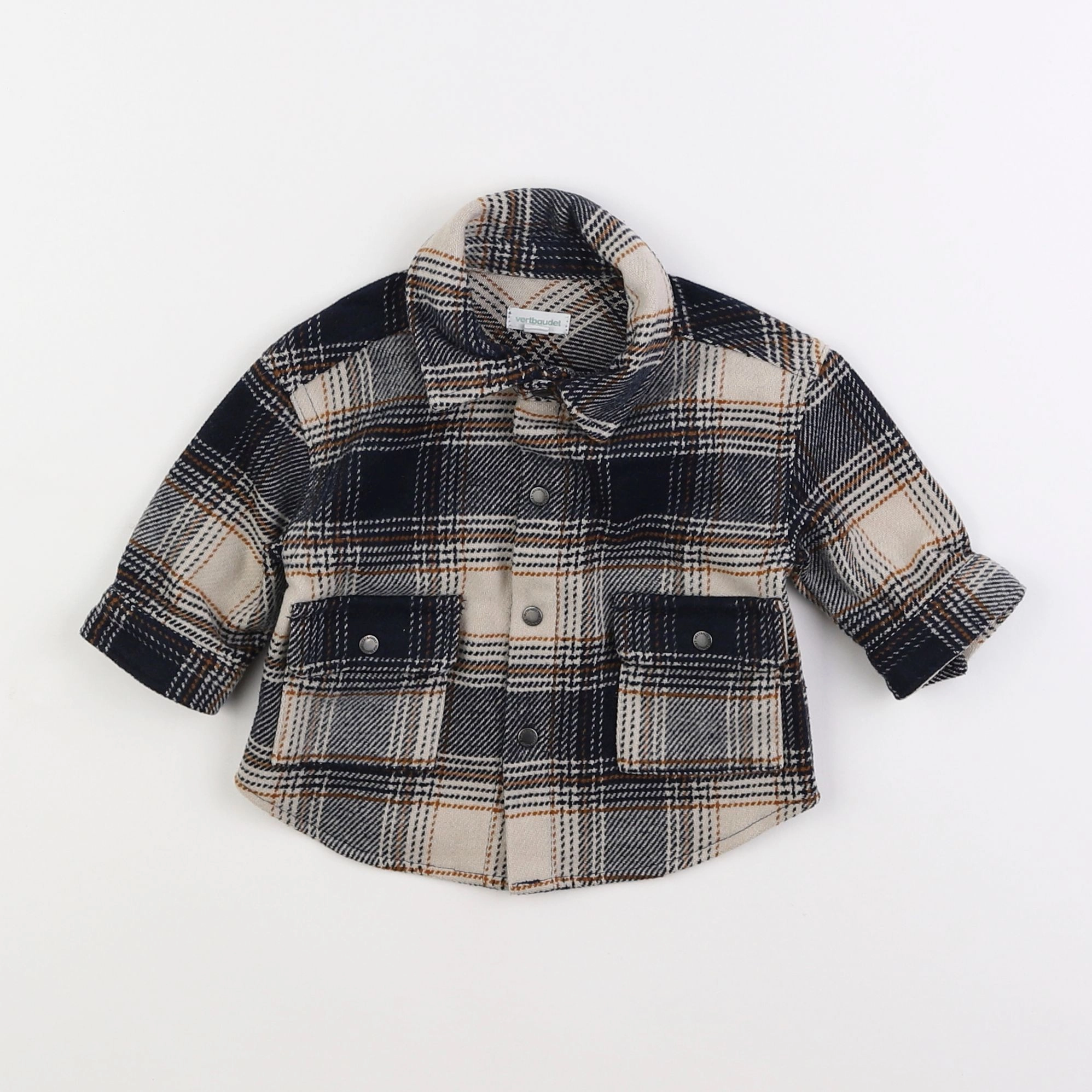 Vertbaudet - chemise multicolore - 3 mois