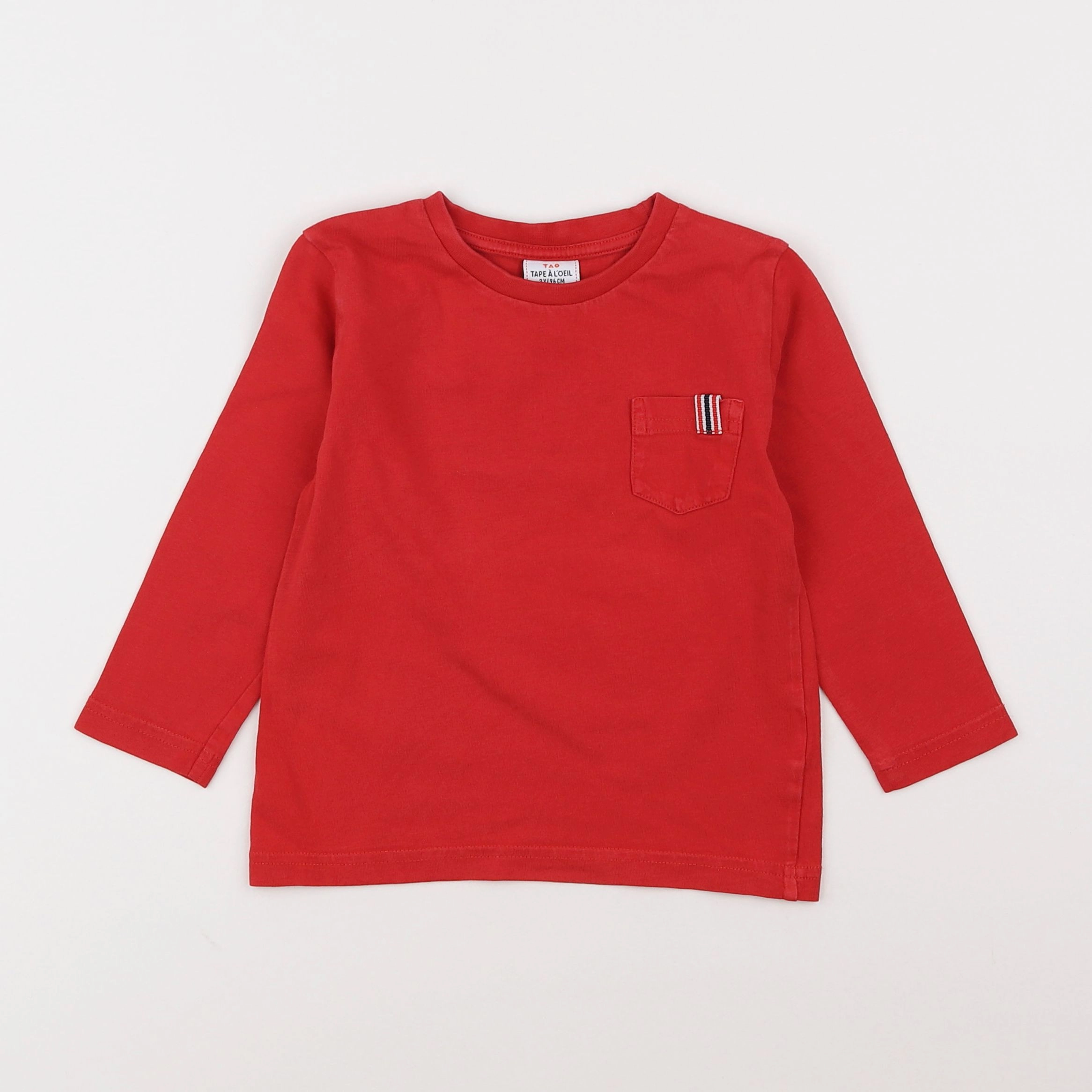 Tape à l'oeil - tee-shirt rouge - 3 ans