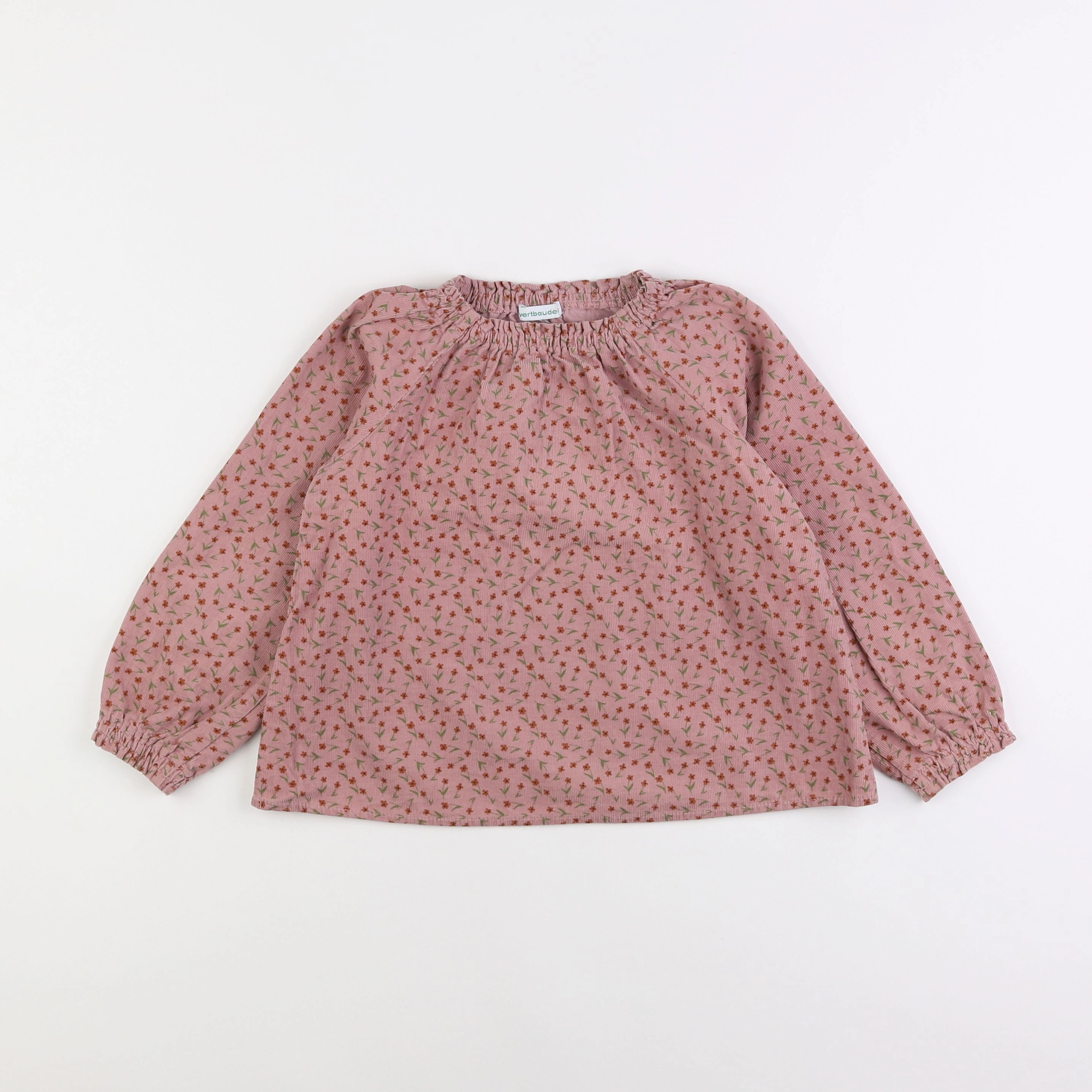 Vertbaudet - blouse rose - 6 ans