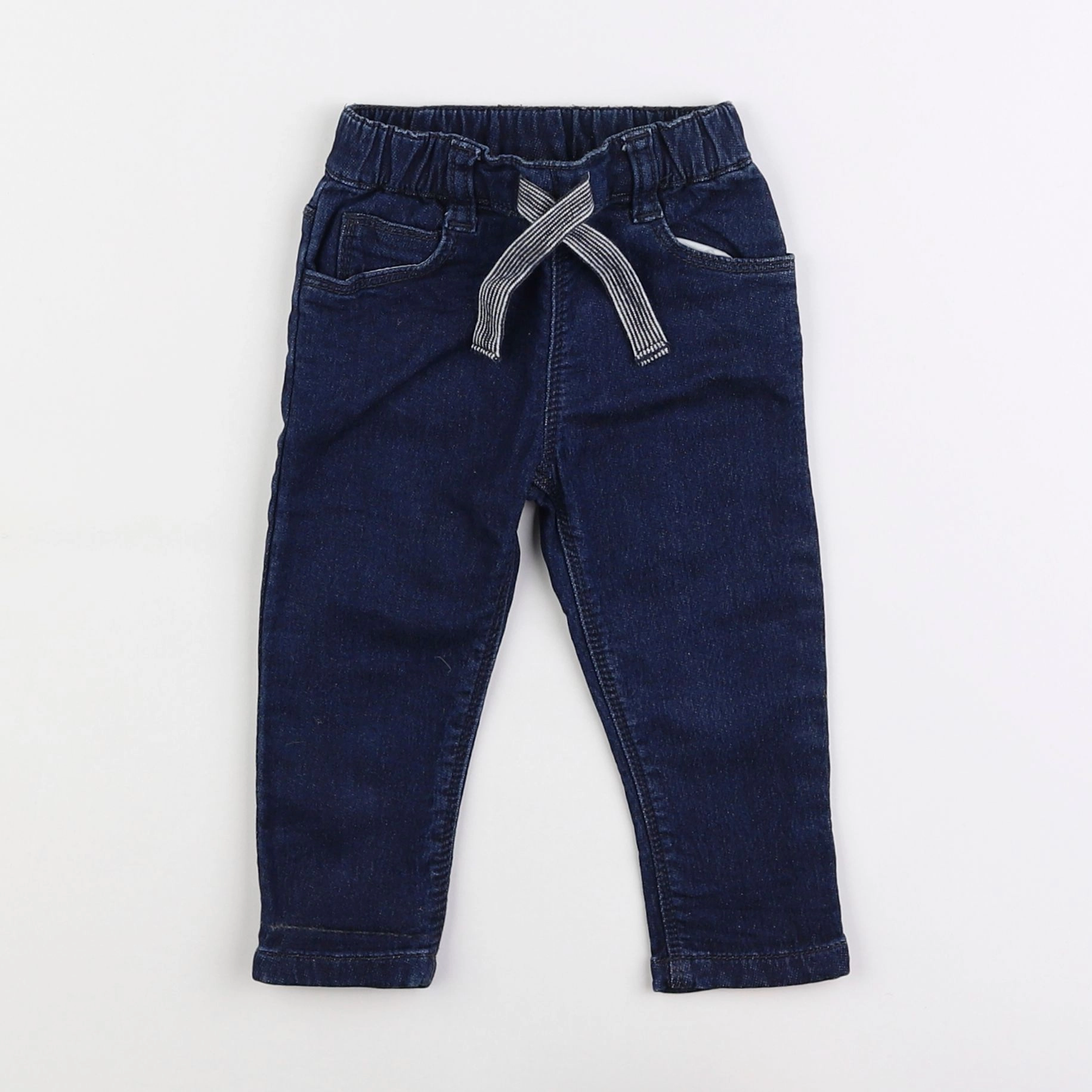 Petit Bateau - jean bleu - 6 mois