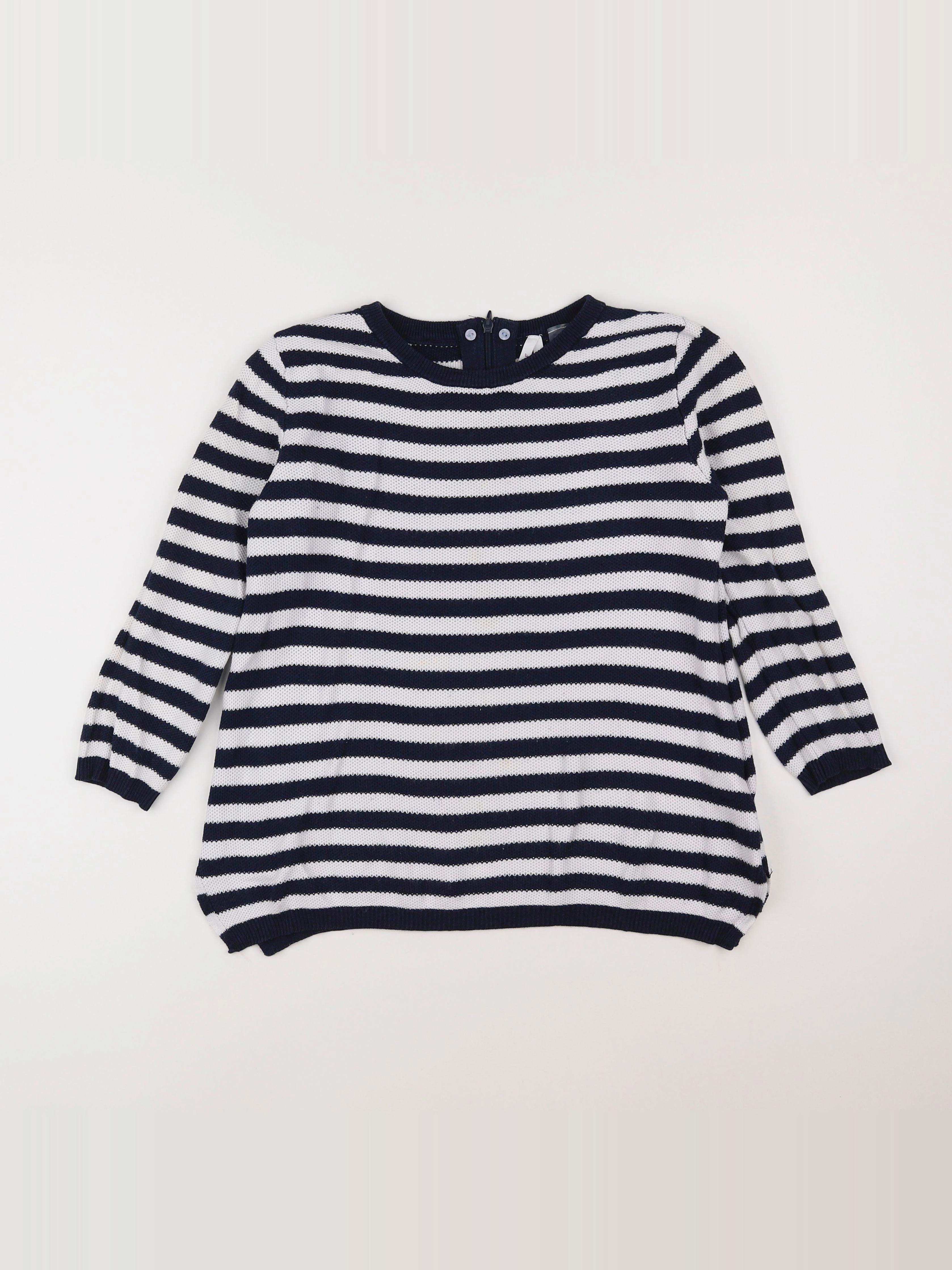 Seraphine - pull grossesse bleu - 34