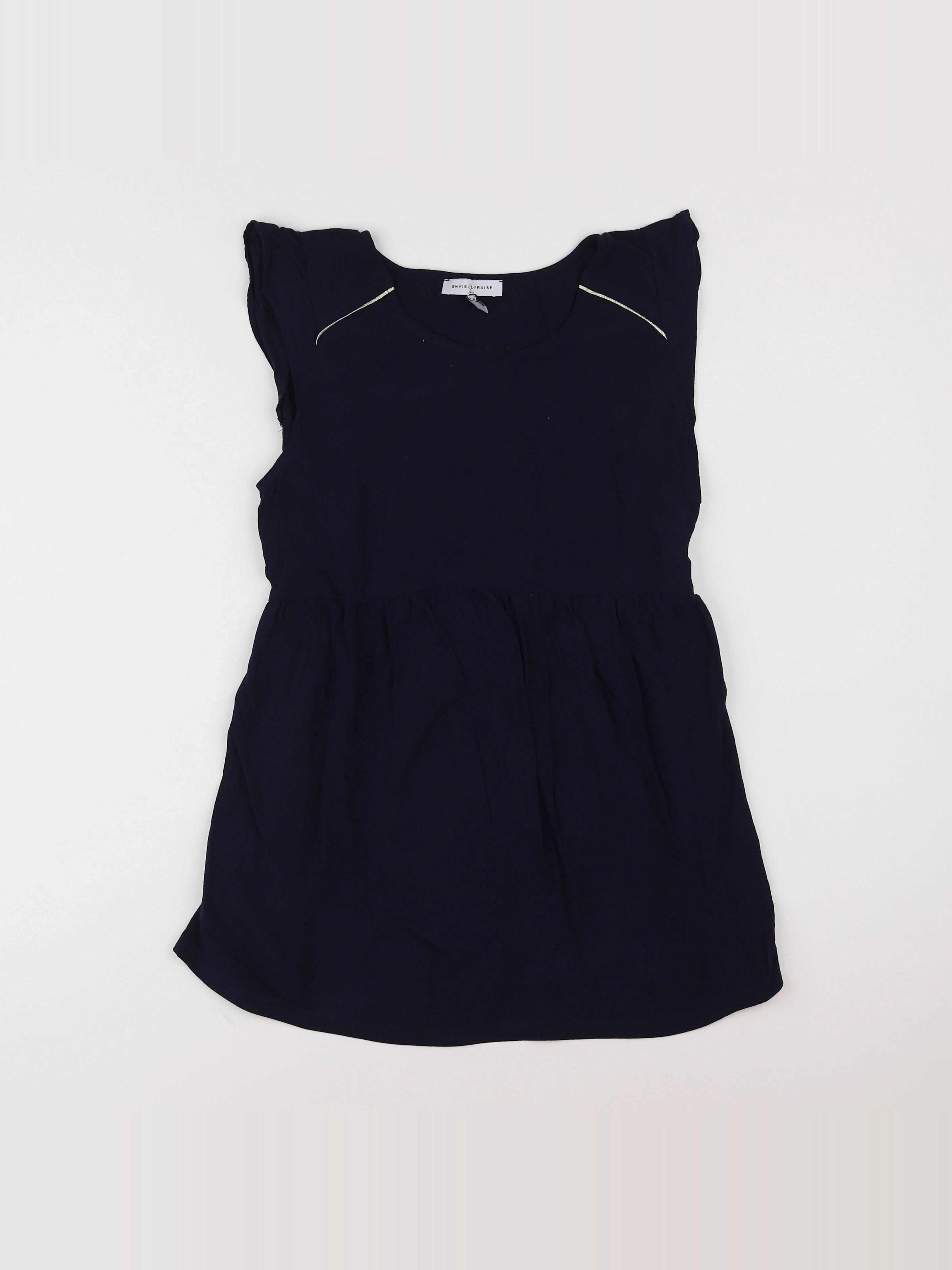 Envie de fraise - blouse grossesse bleu - 36