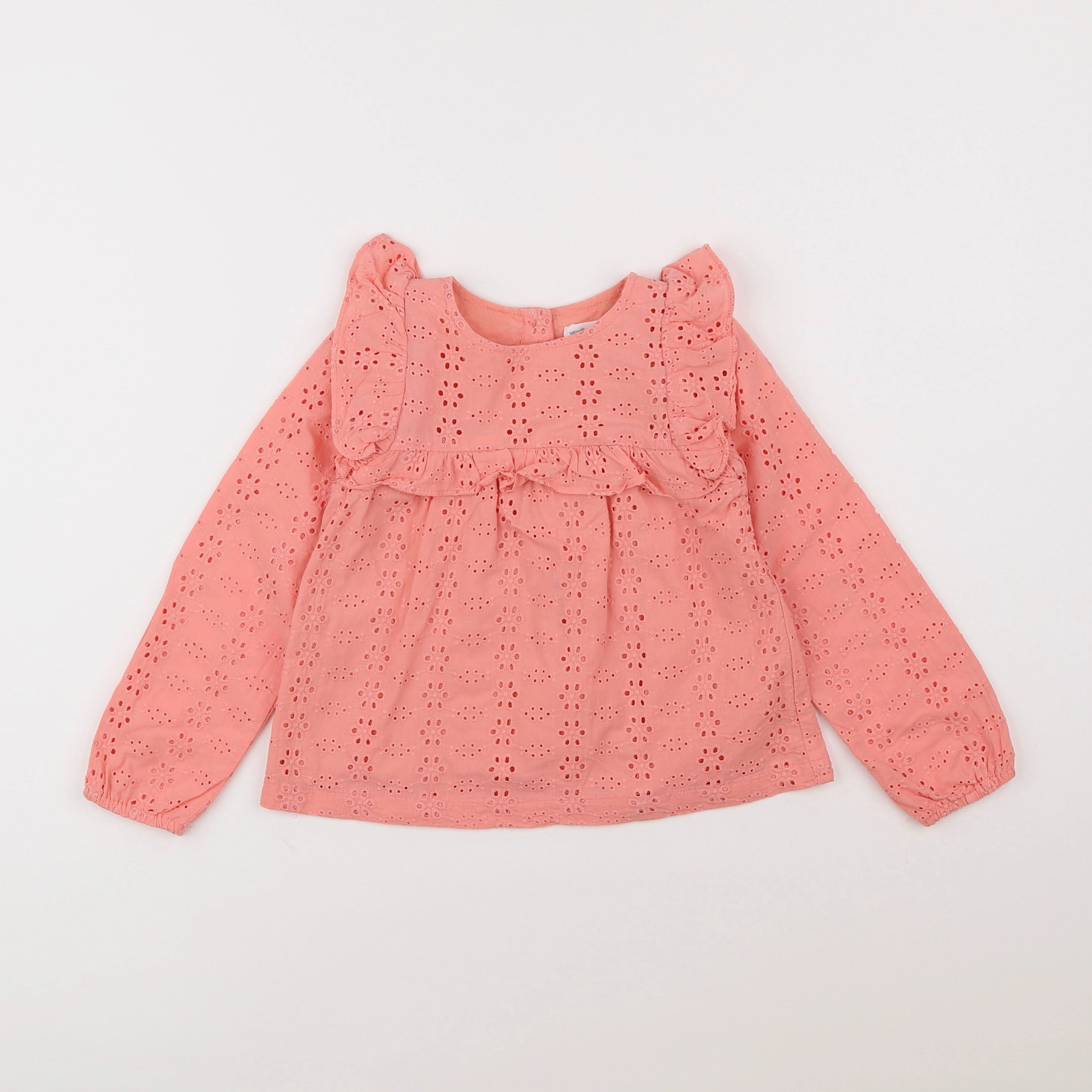 Vertbaudet - blouse rose - 5 ans