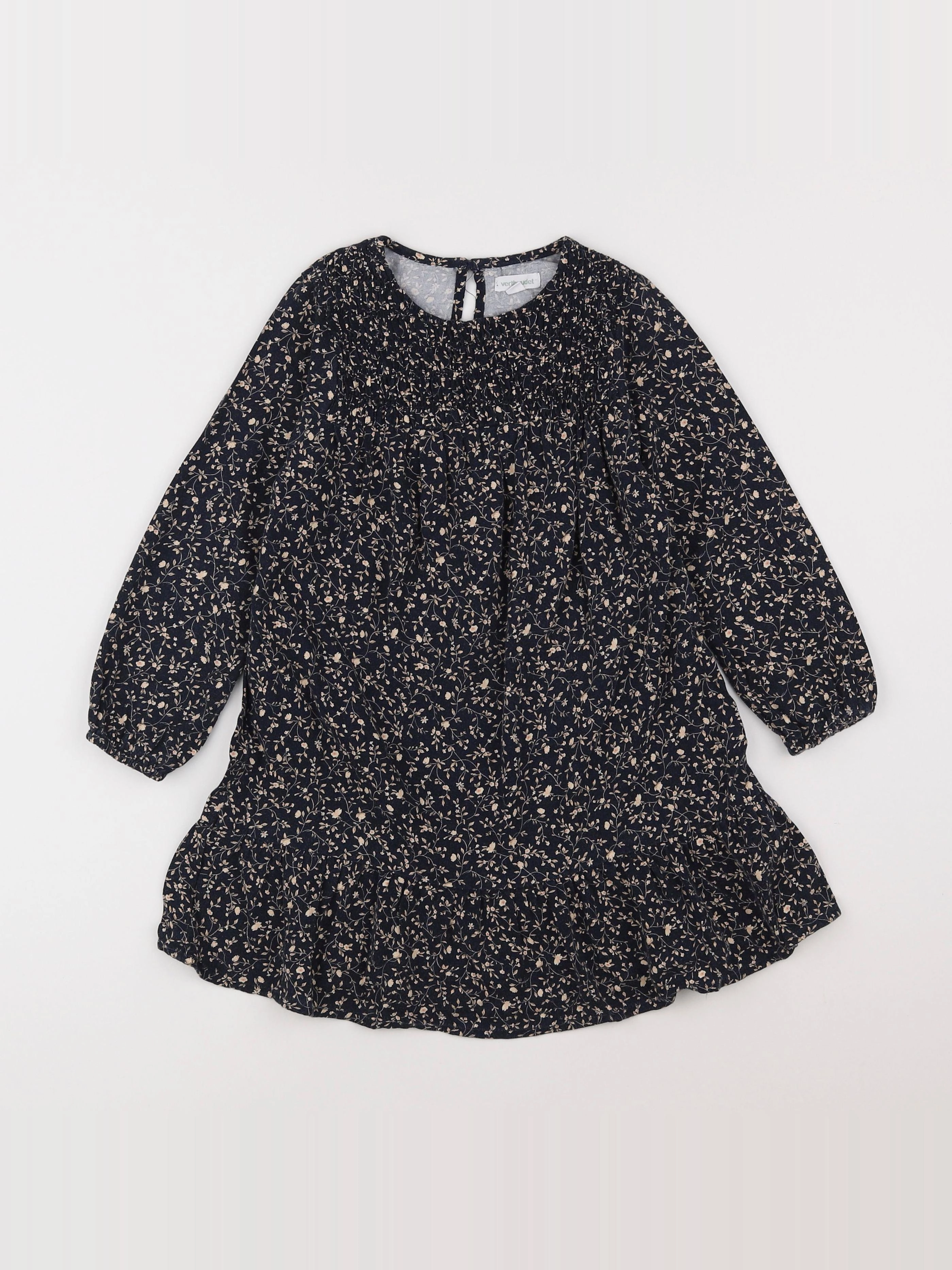 Vertbaudet - robe bleu - 5 ans