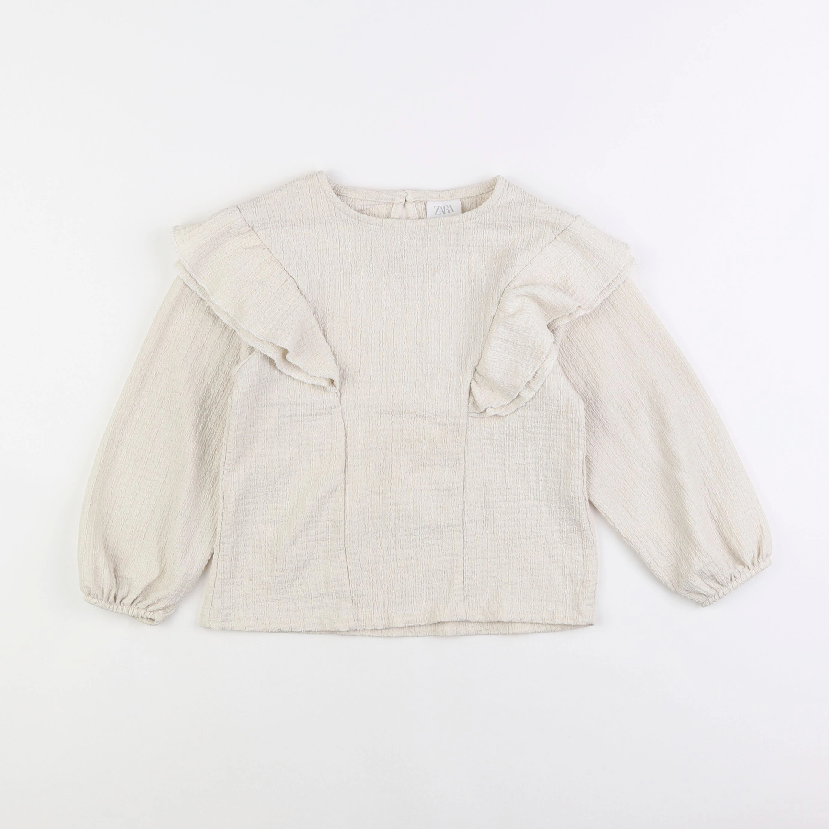 Zara - blouse beige - 6 ans