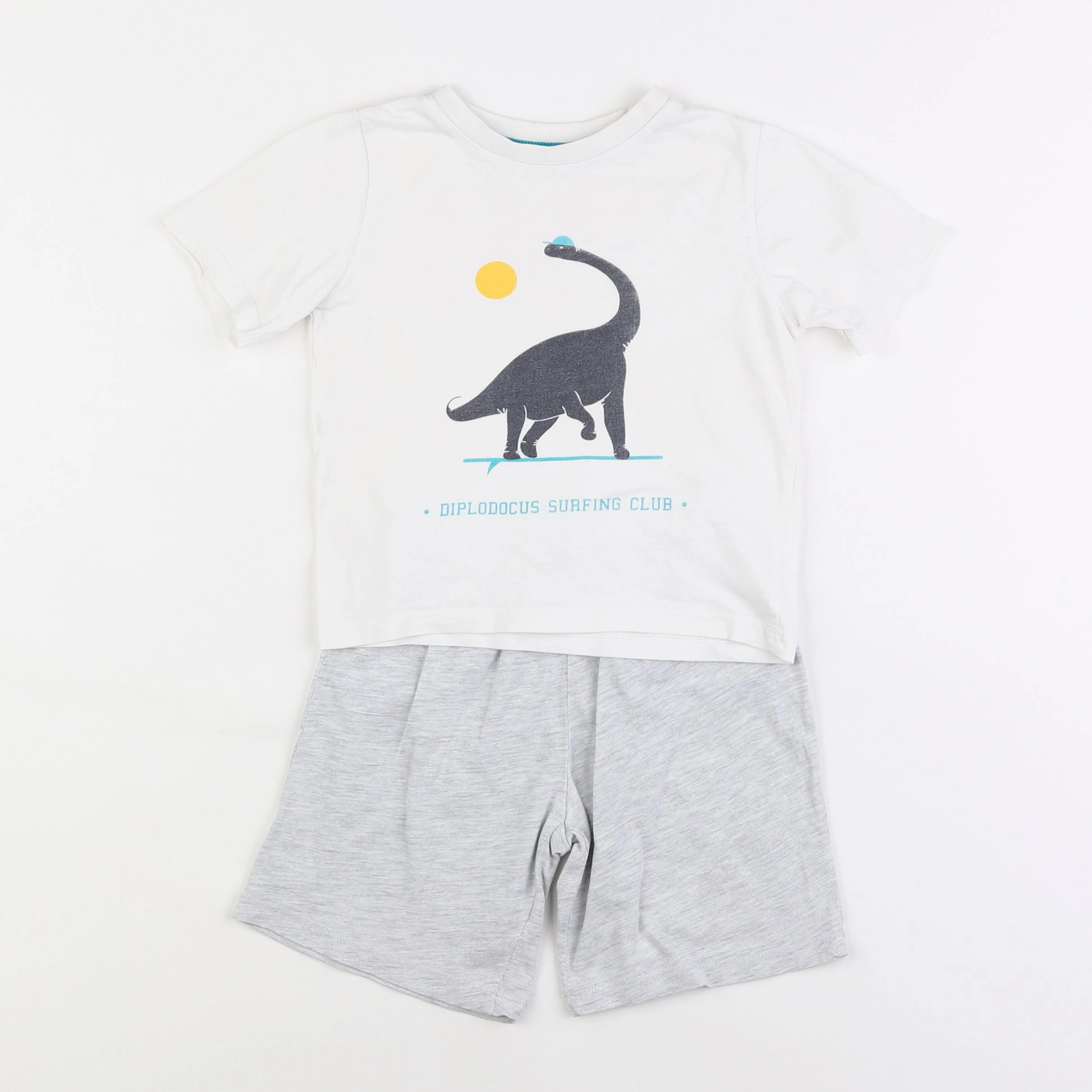 Vertbaudet - pyjama coton blanc - 3 ans