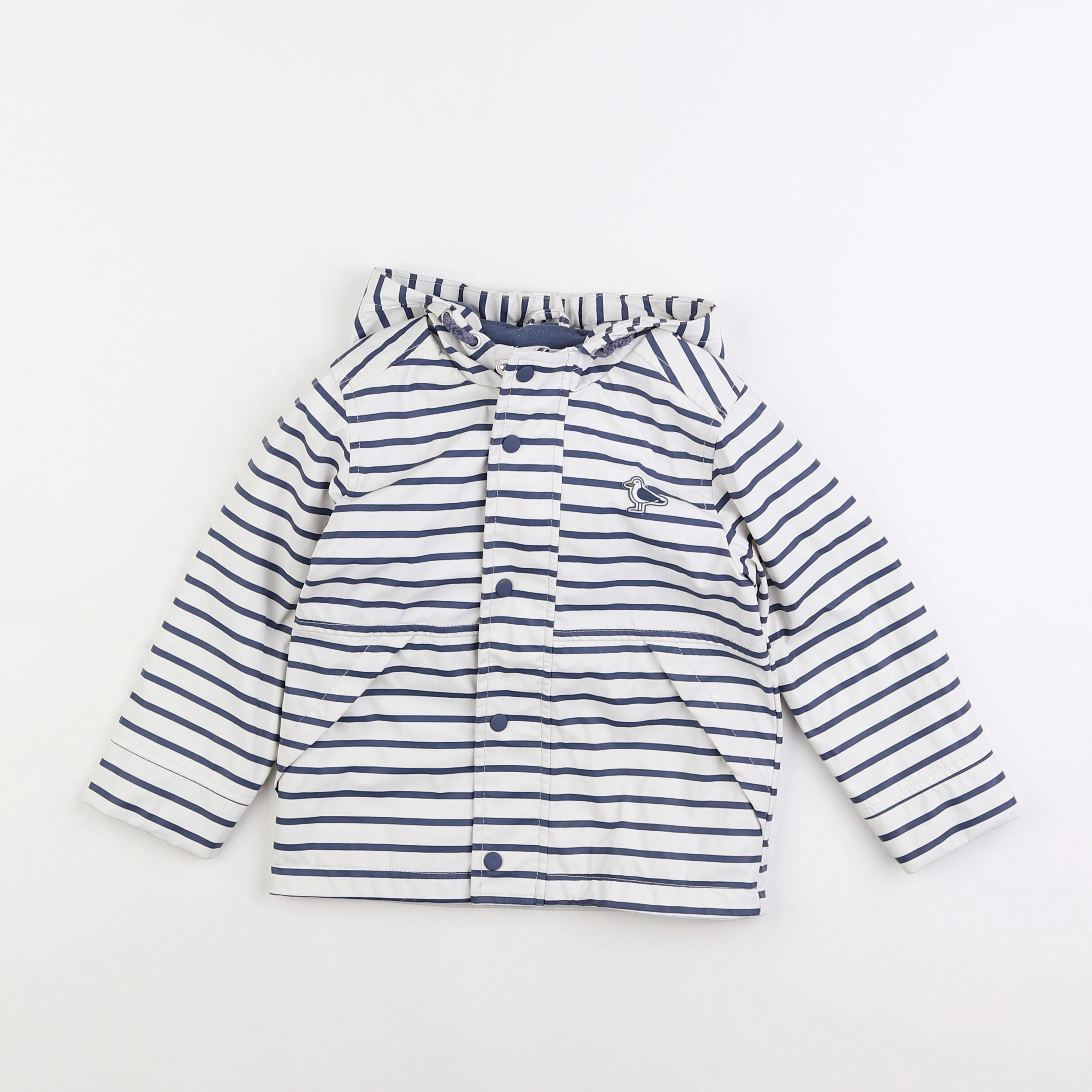 Vertbaudet - imperméable blanc - 3 ans