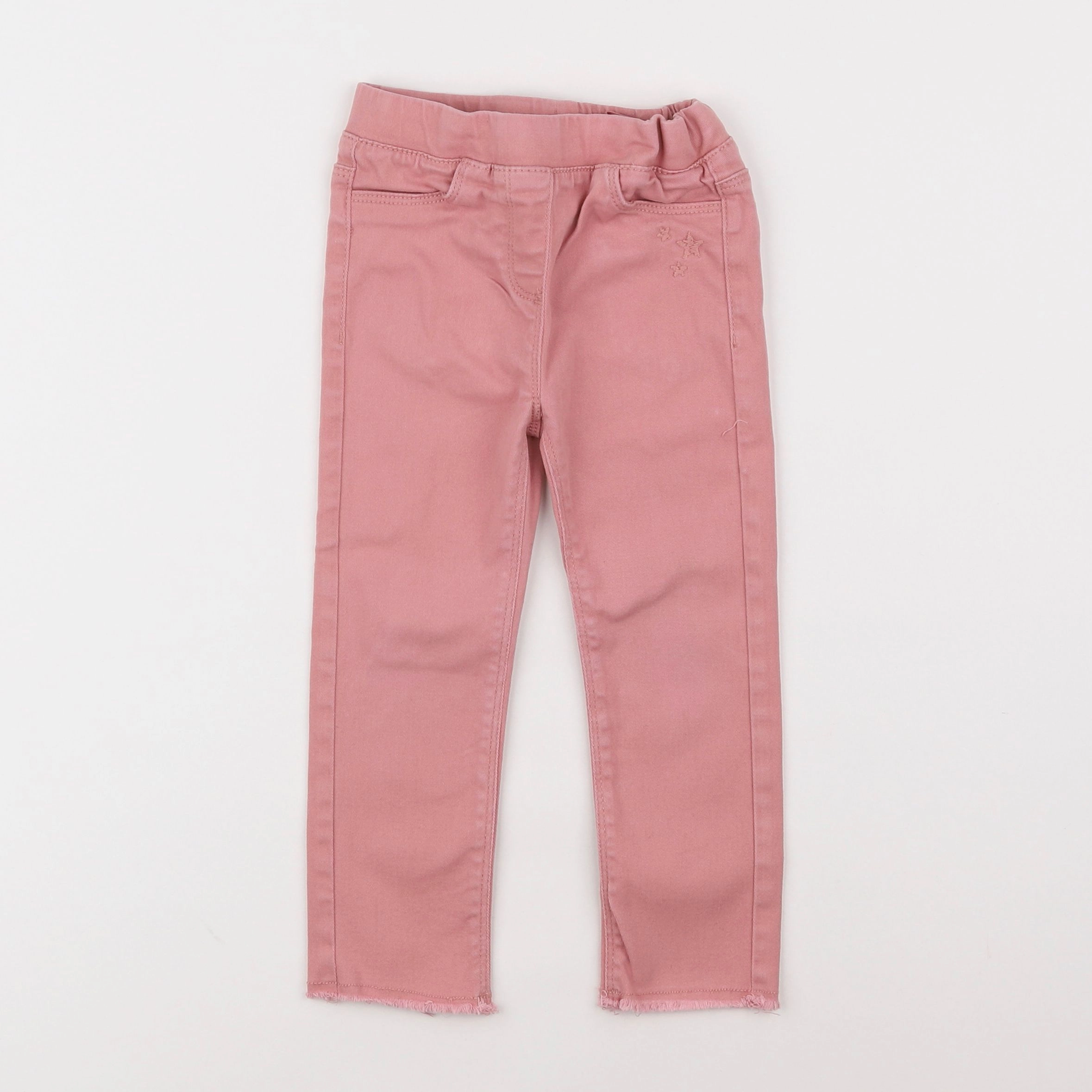 Vertbaudet - jegging rose - 3 ans