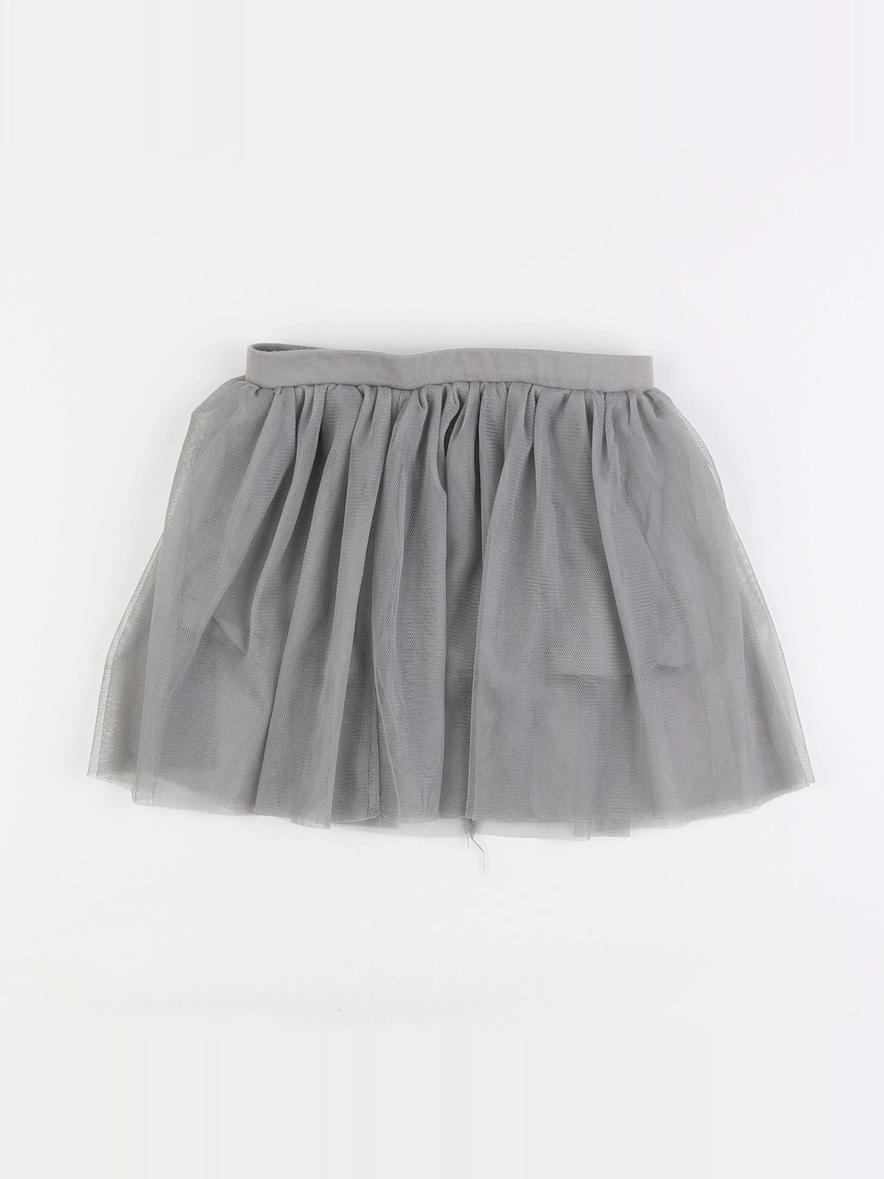Vertbaudet - jupe gris - 3 ans