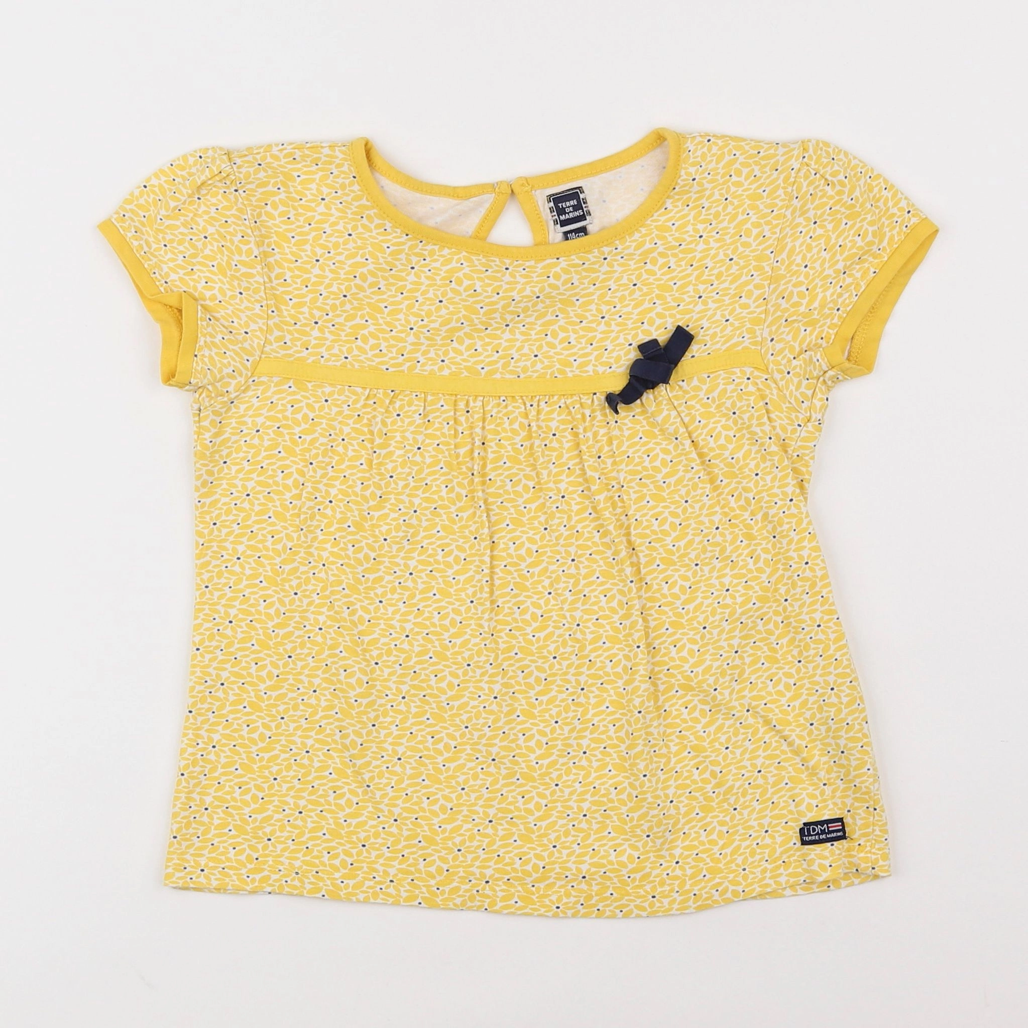 Terre de marins - tee-shirt jaune - 6 ans