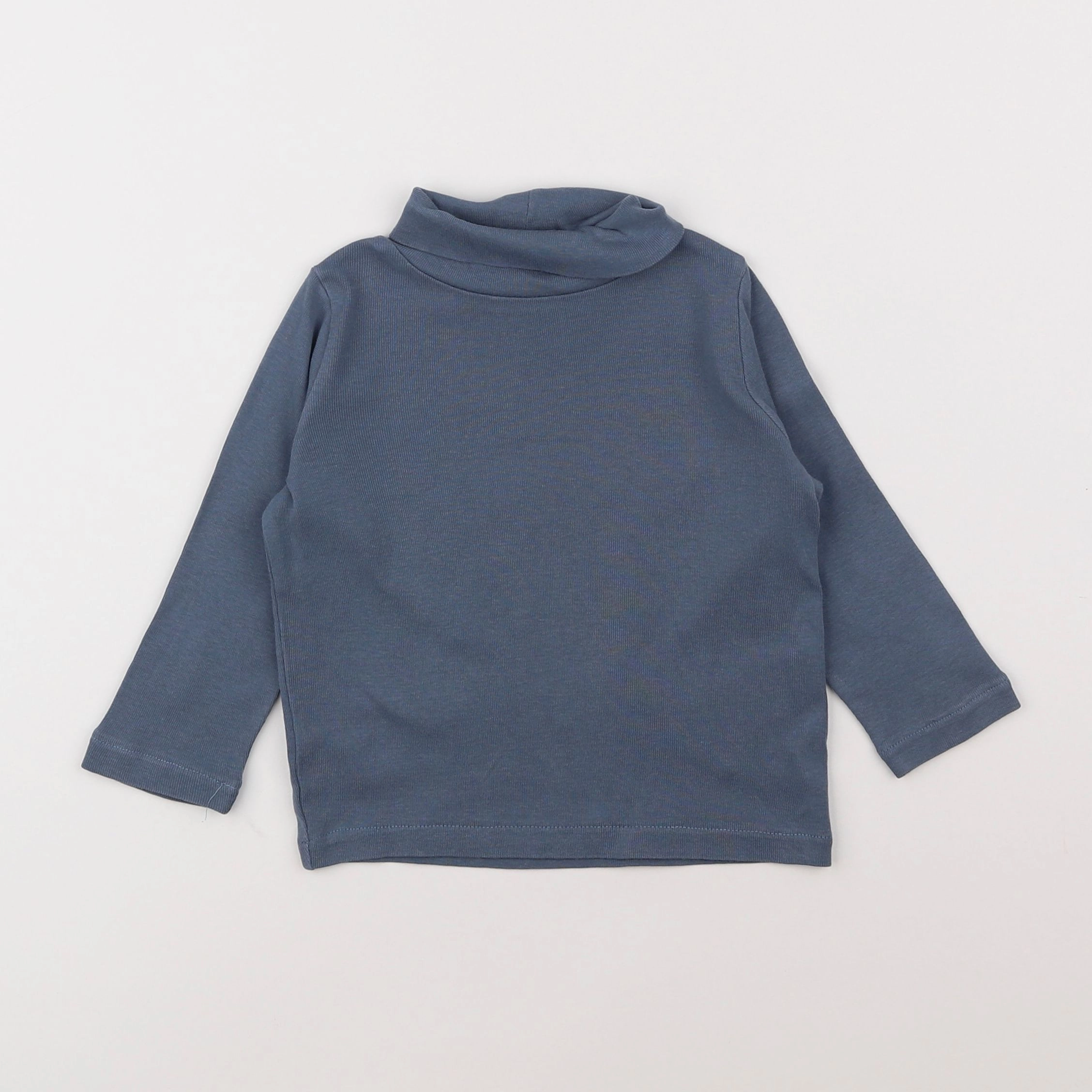 Vertbaudet - sous-pull bleu - 2 ans