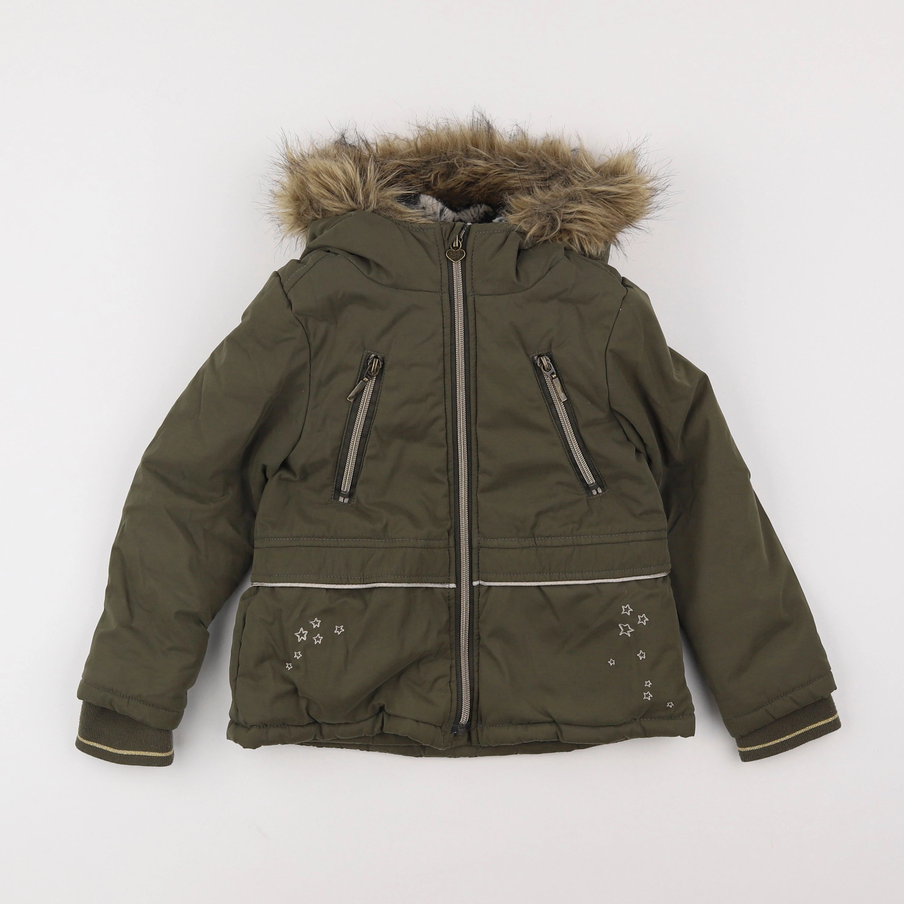 IKKS - manteau vert - 5 ans