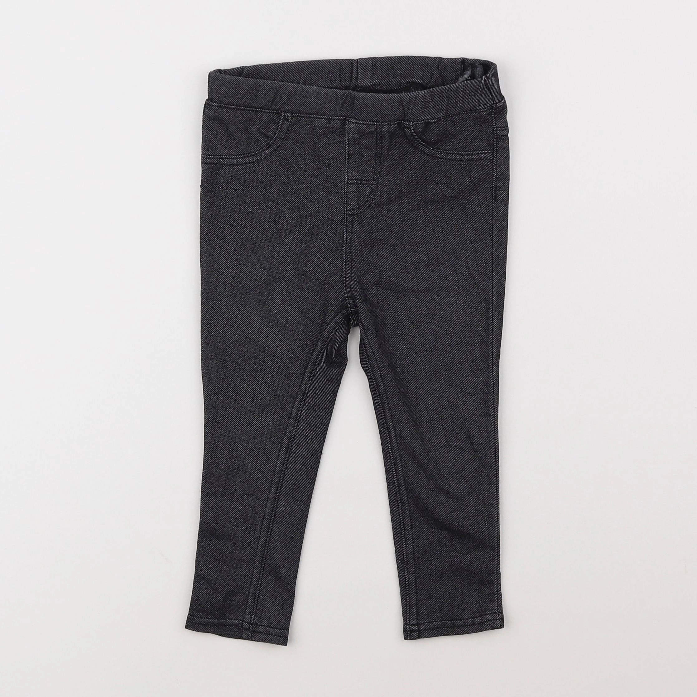 H&M - jegging bleu - 18 mois