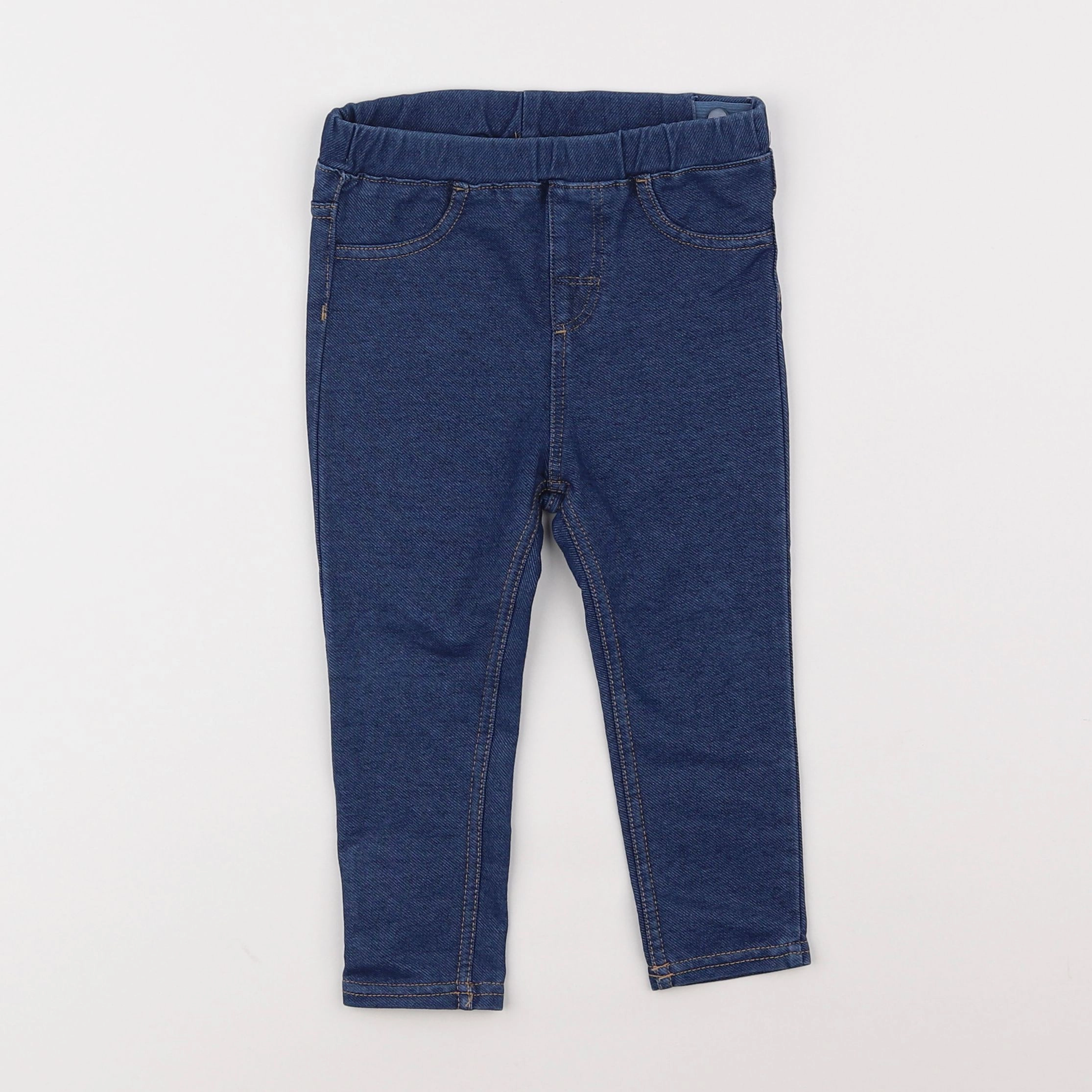 H&M - jegging bleu - 18 mois