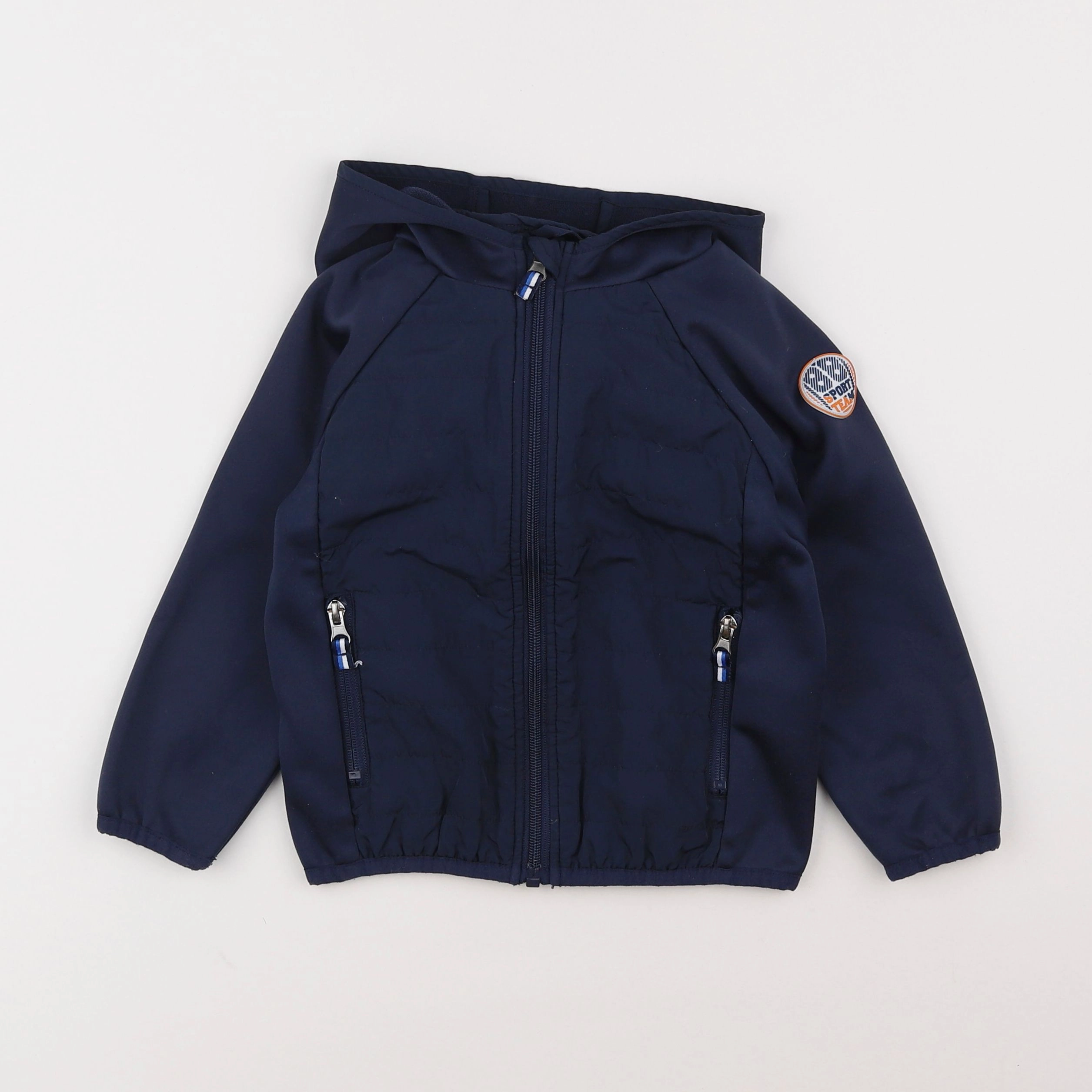 Vertbaudet - veste bleu - 4 ans