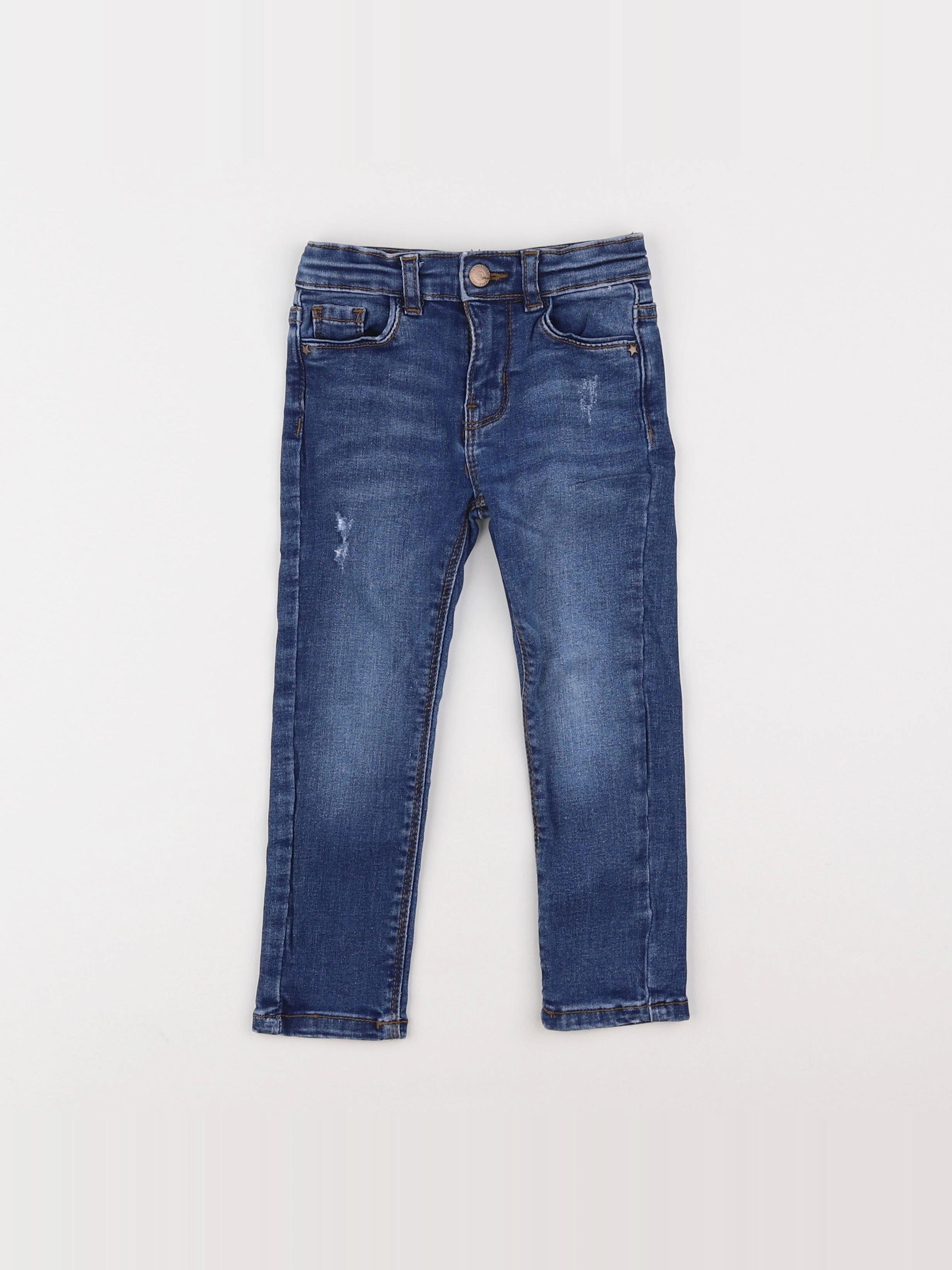 Vertbaudet - jean bleu - 3 ans