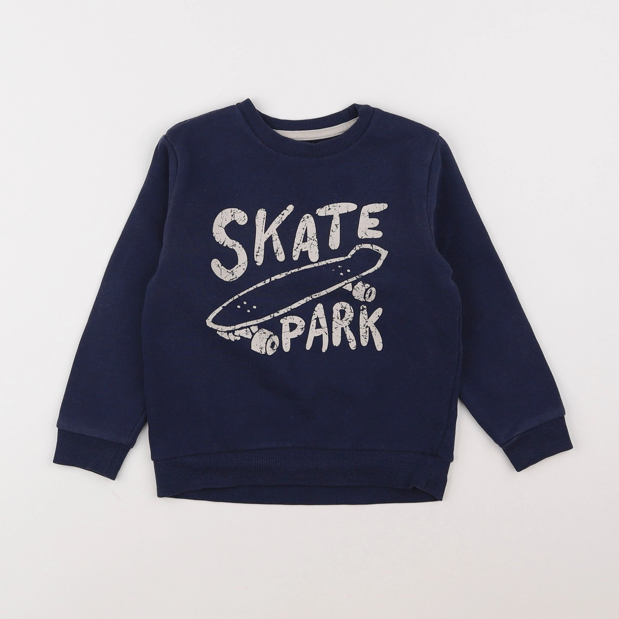 Vertbaudet - sweat bleu - 5 ans