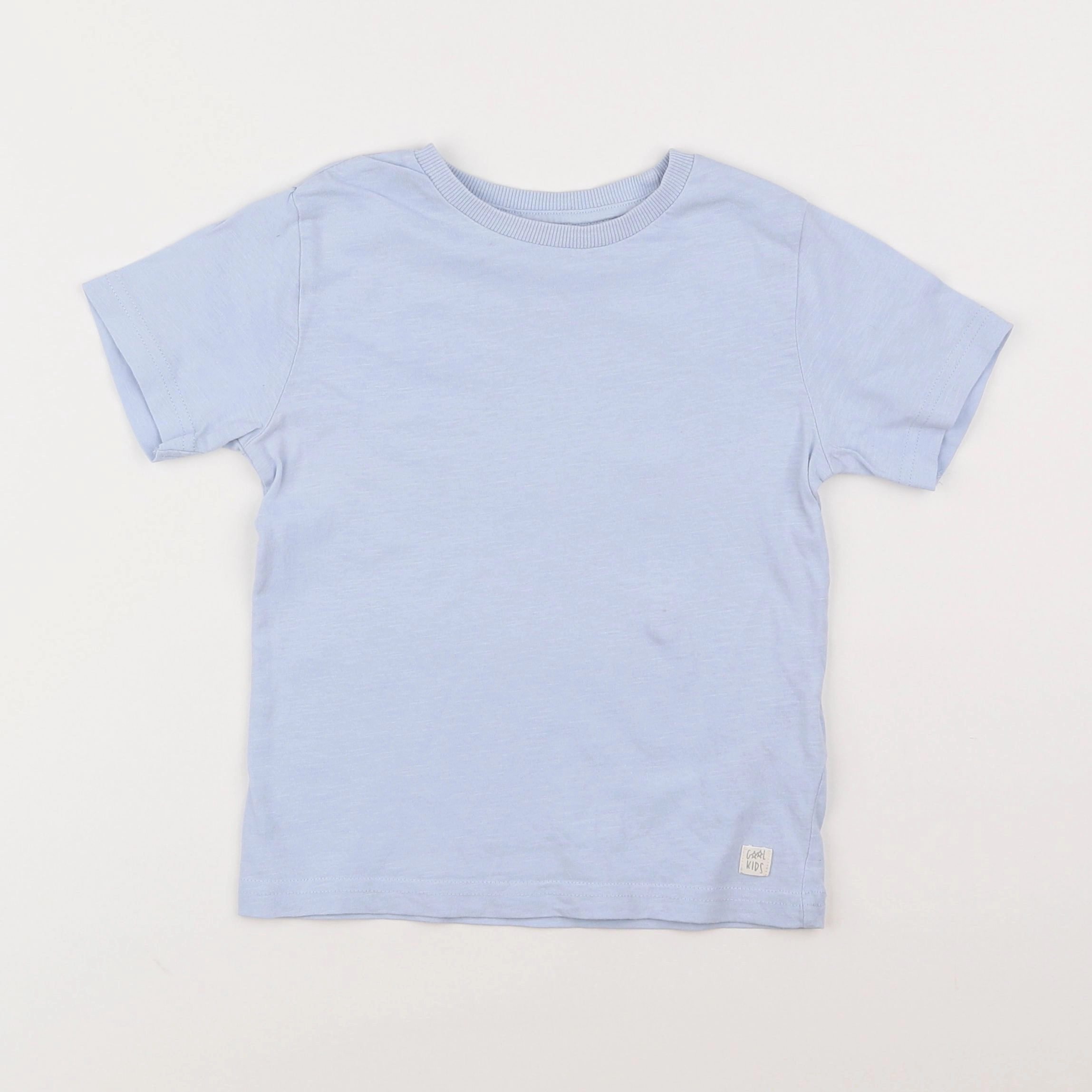 Vertbaudet - tee-shirt bleu - 5 ans