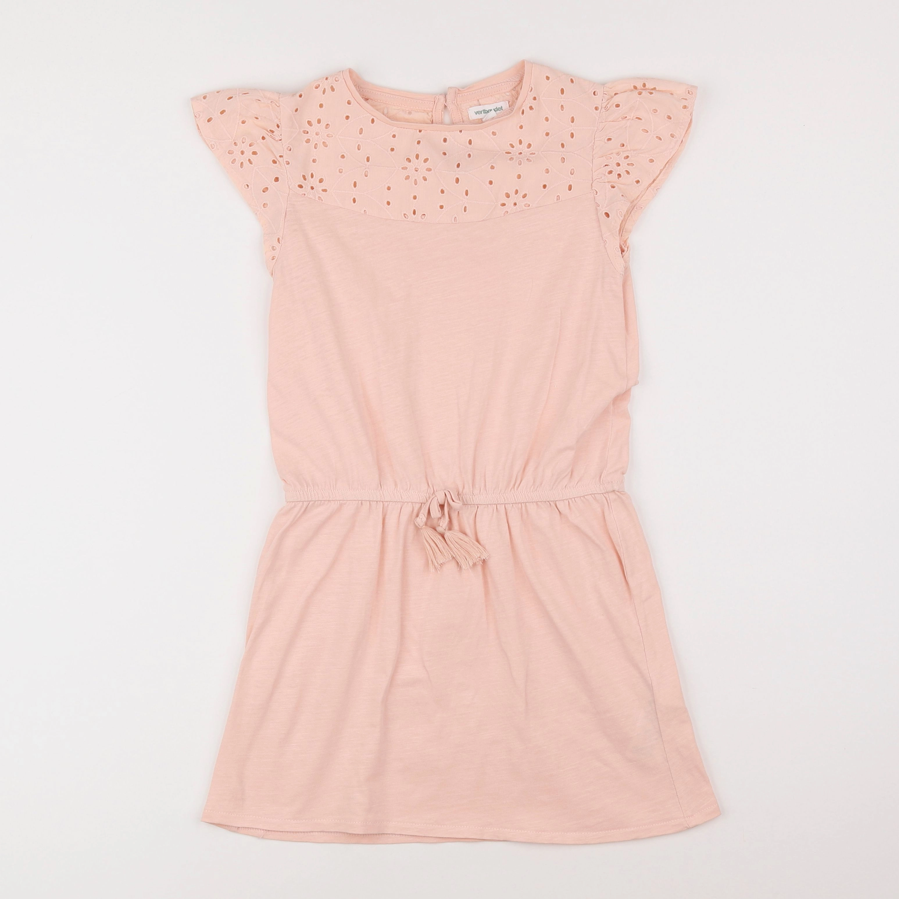 Vertbaudet - robe rose - 8 ans