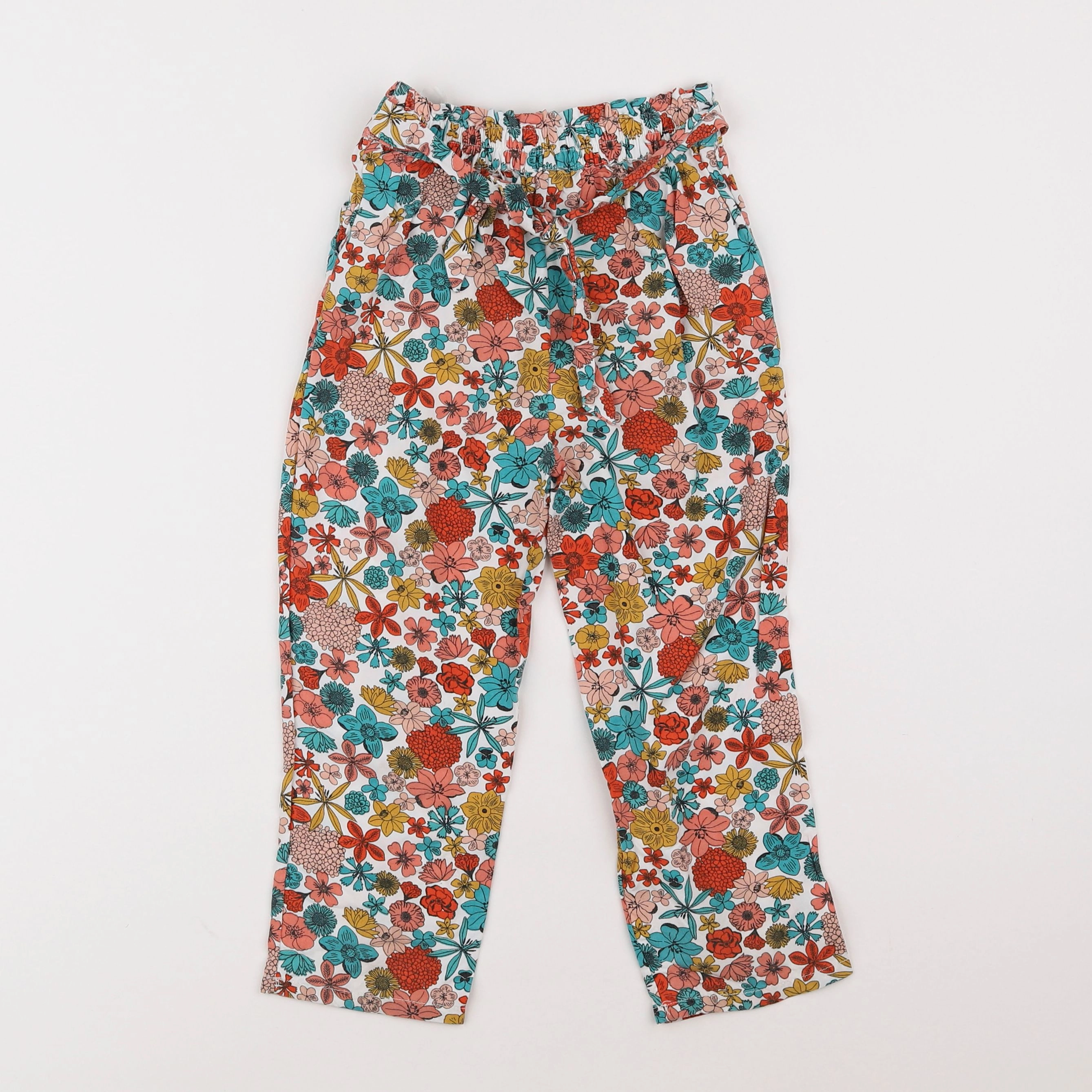 Vertbaudet - pantalon multicolore - 4 ans