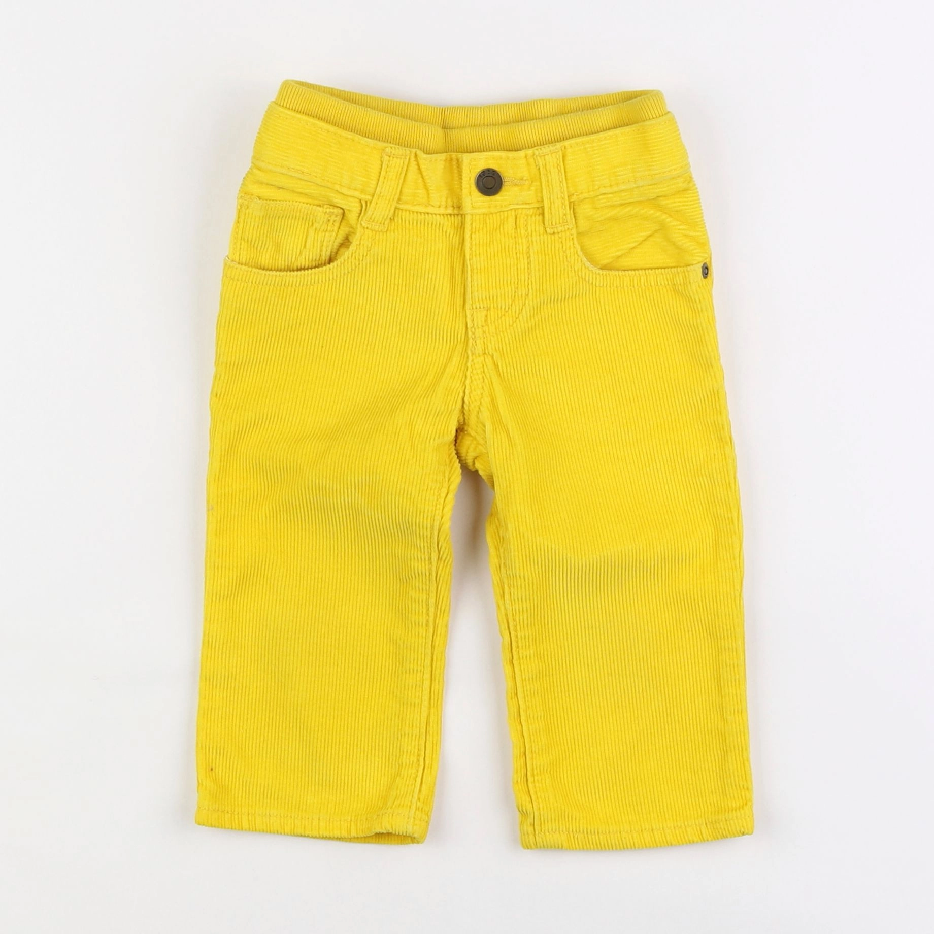 GAP - pantalon jaune - 12/18 mois