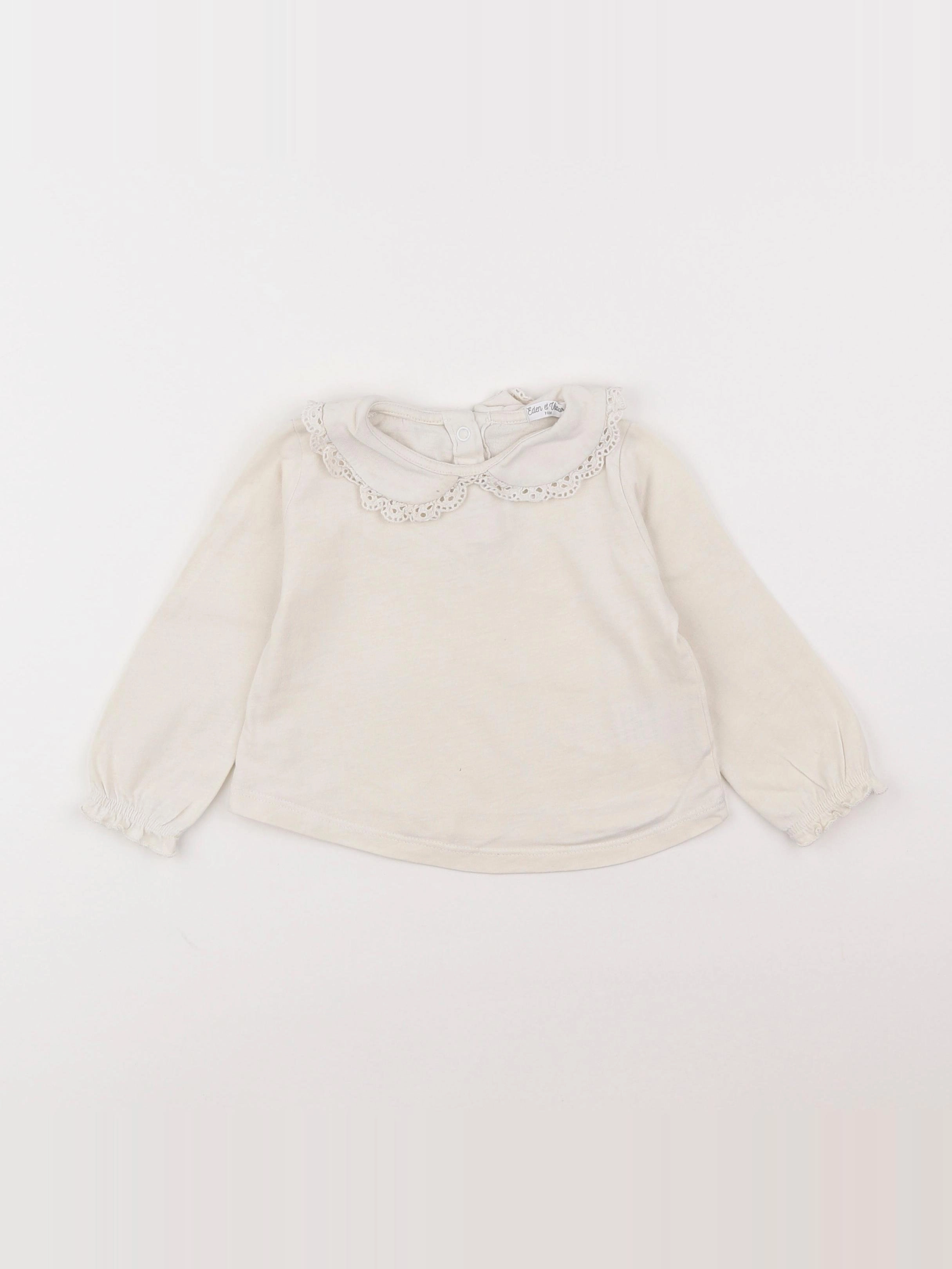 Eden & Victor - tee-shirt beige - 18 mois