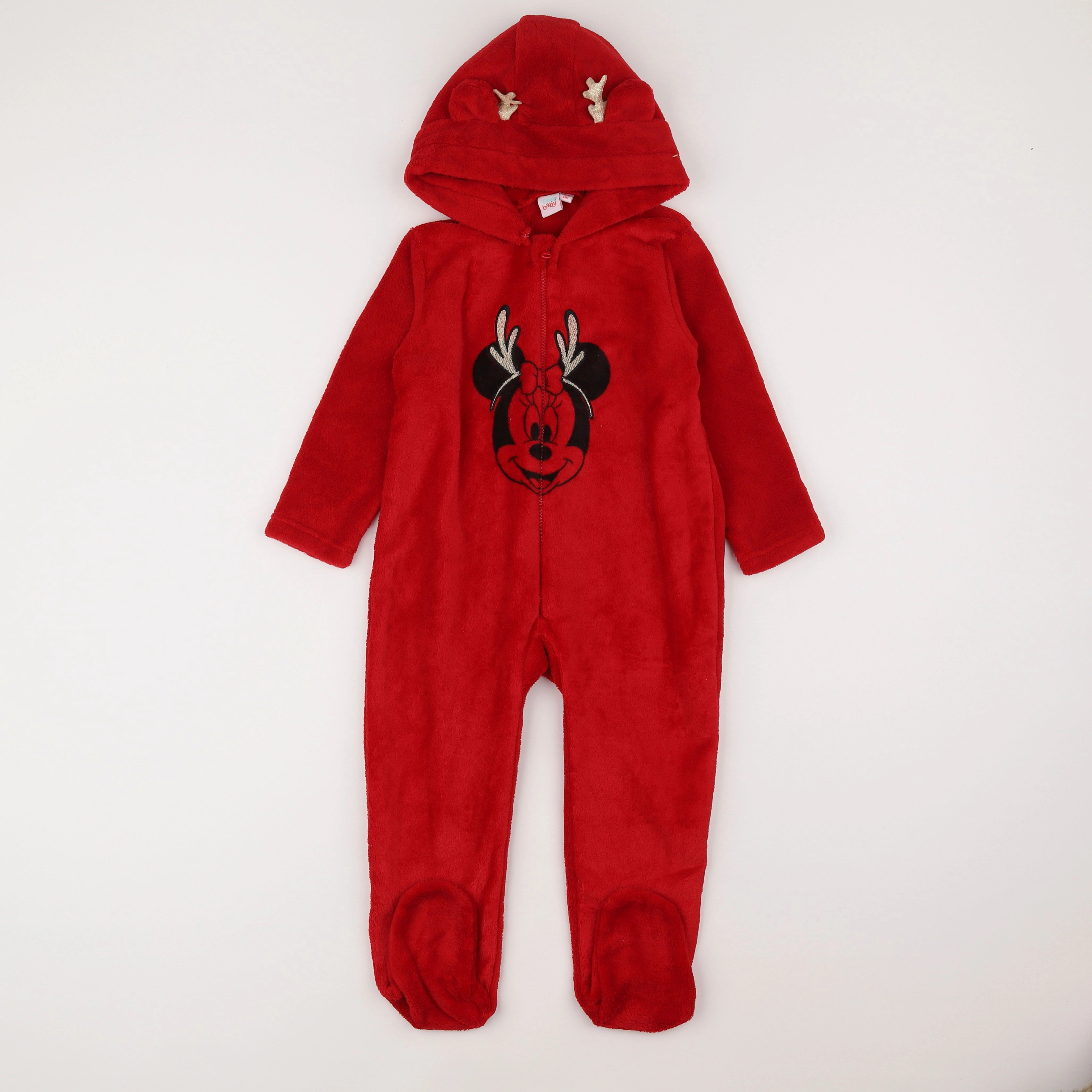 Vertbaudet - sur-pyjama rouge - 3 ans