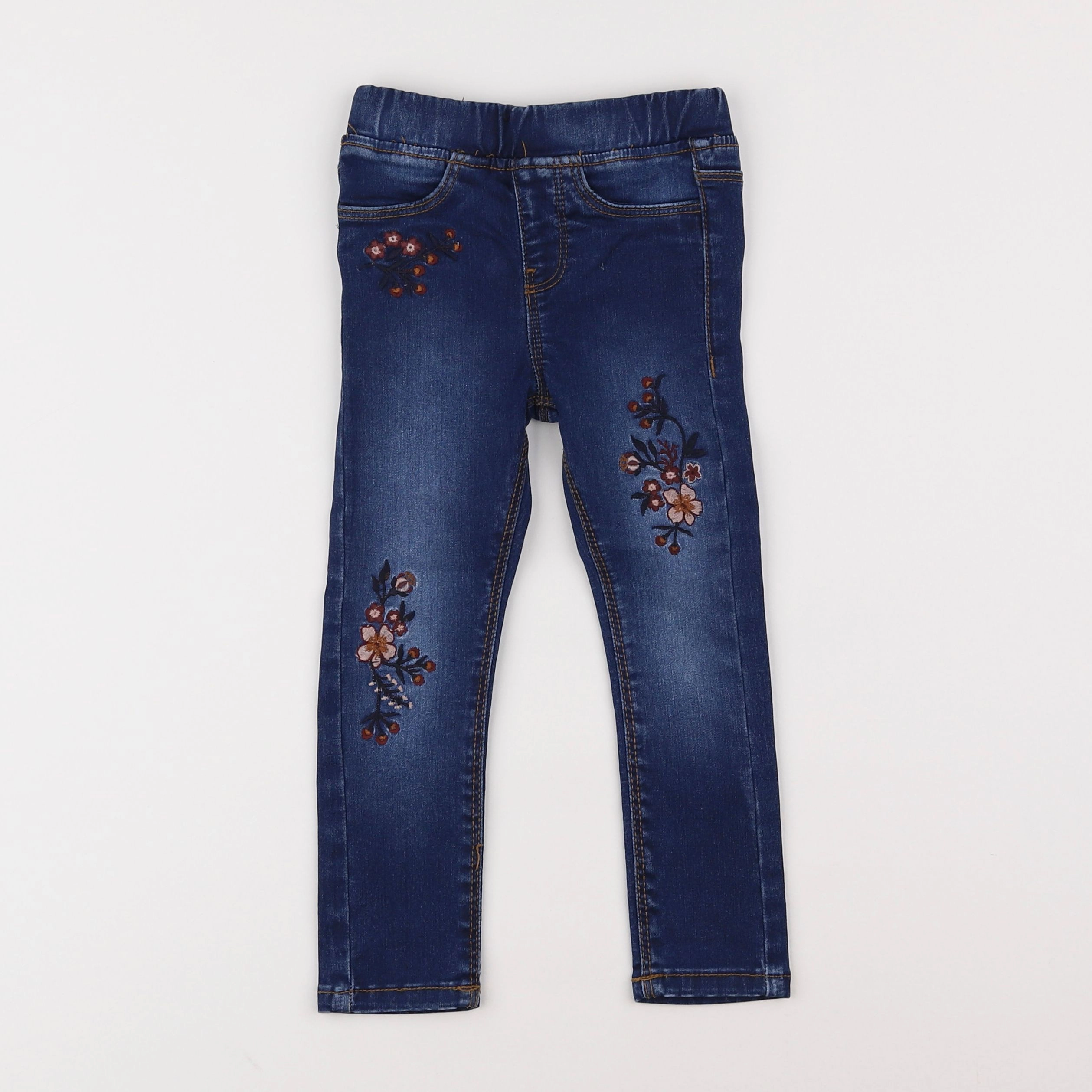 Vertbaudet - jegging bleu - 3 ans