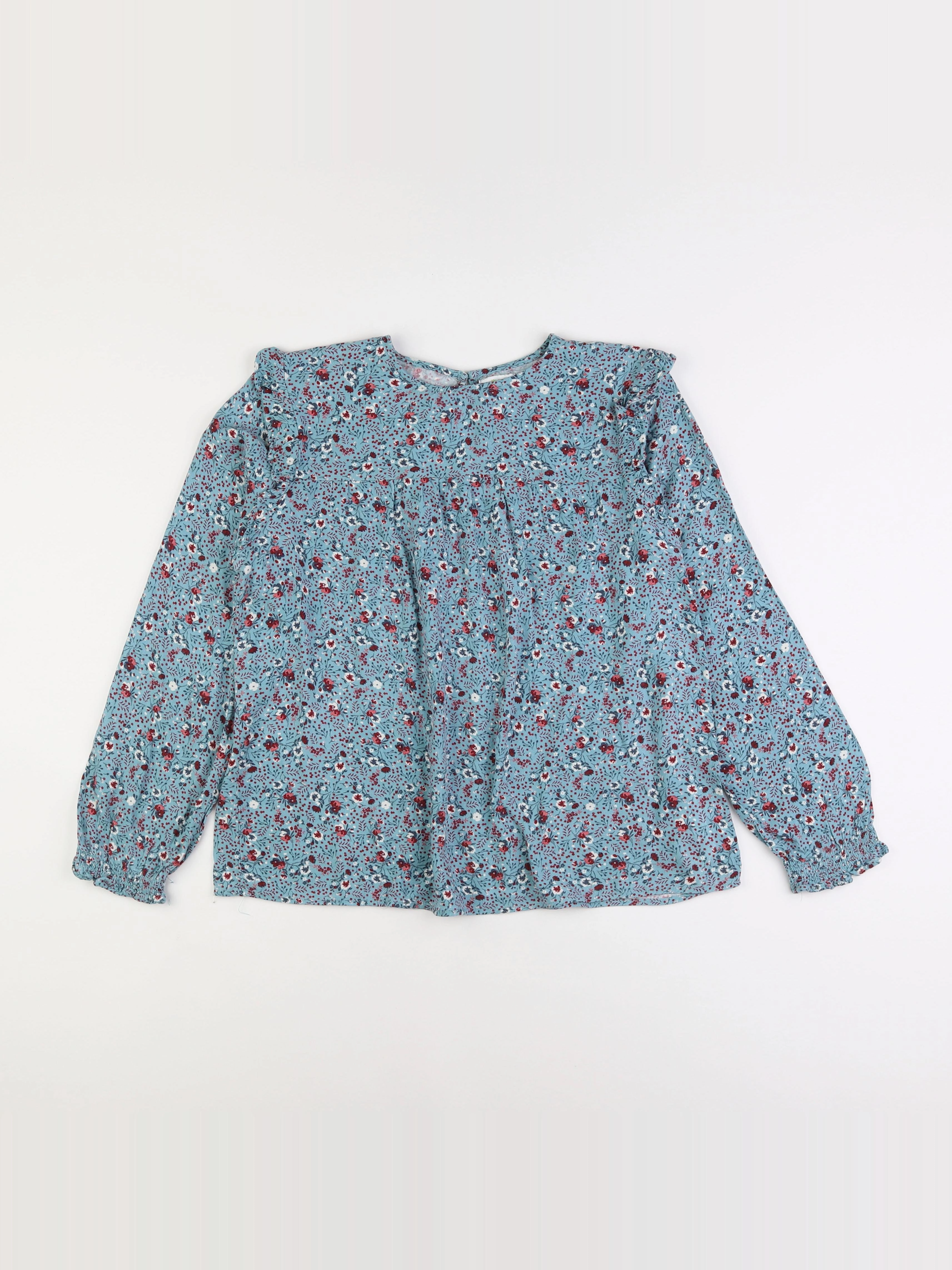 Vertbaudet - blouse bleu - 14 ans