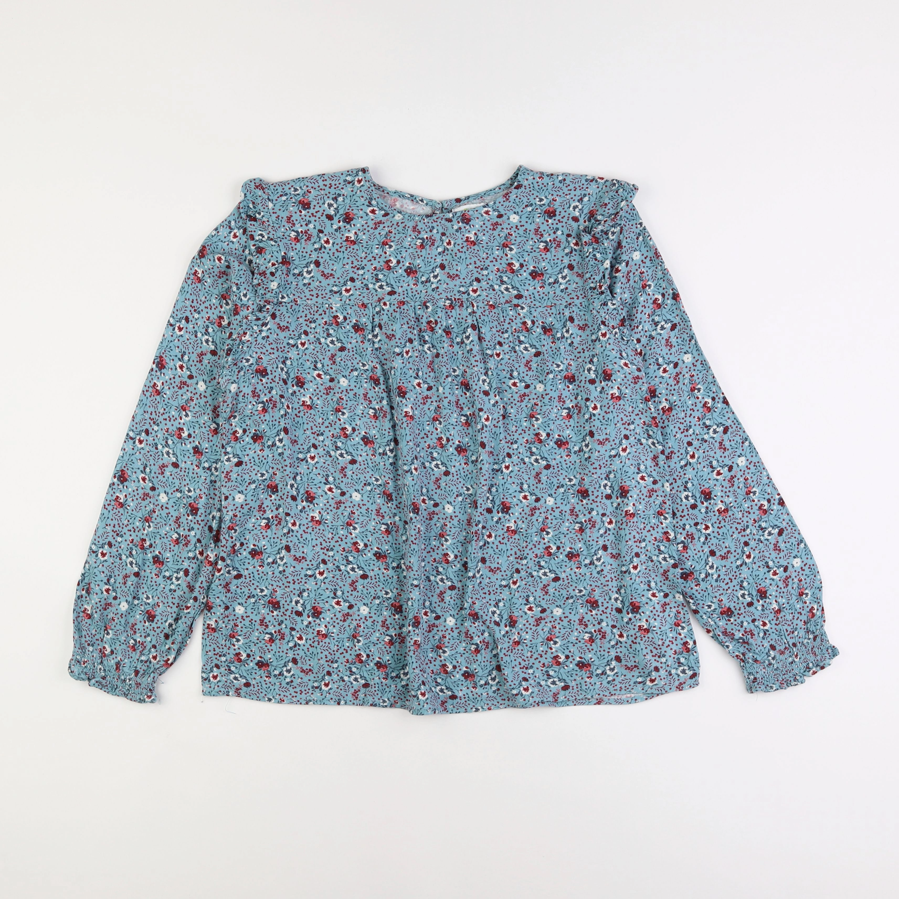 Vertbaudet - blouse bleu - 14 ans