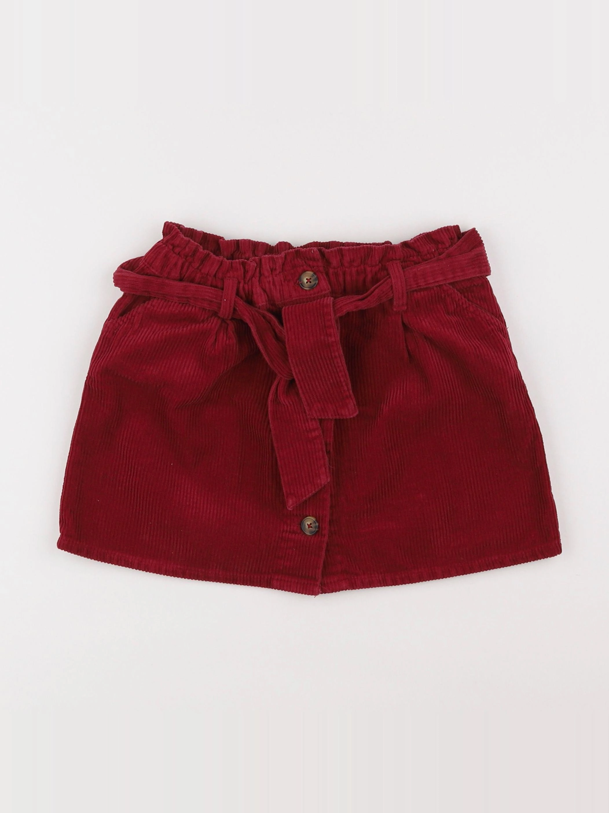 Vertbaudet - jupe rouge - 9 ans