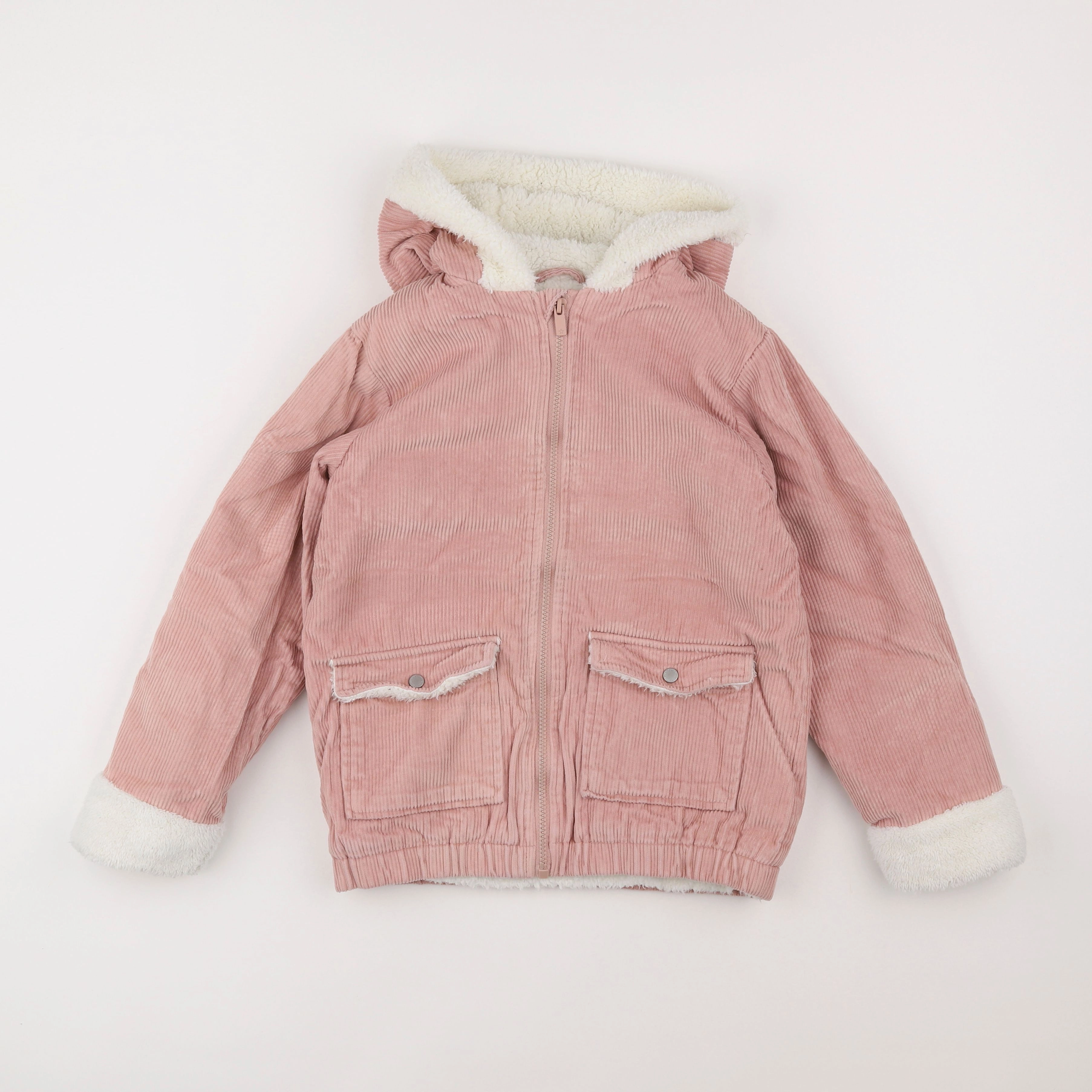 Vertbaudet - veste rose - 10 ans