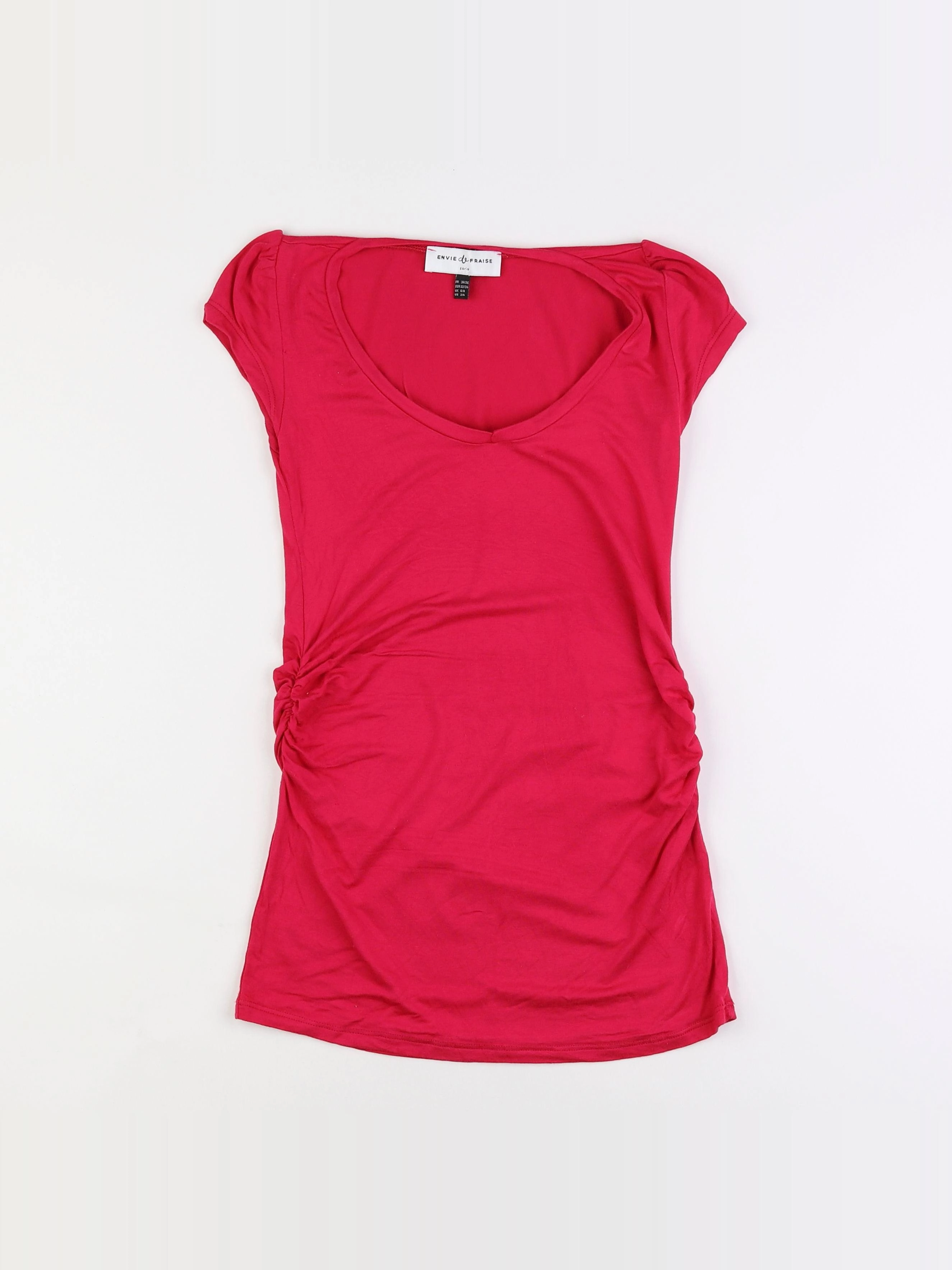 Envie de fraise - tee-shirt grossesse rouge - 34 à 36
