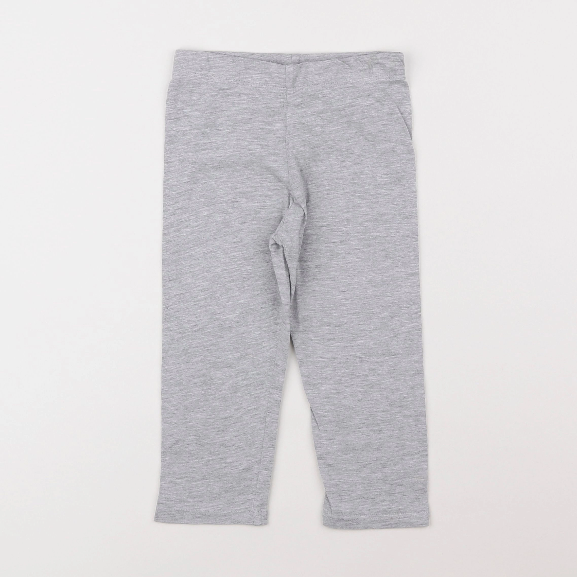 Vertbaudet - legging gris - 2 ans